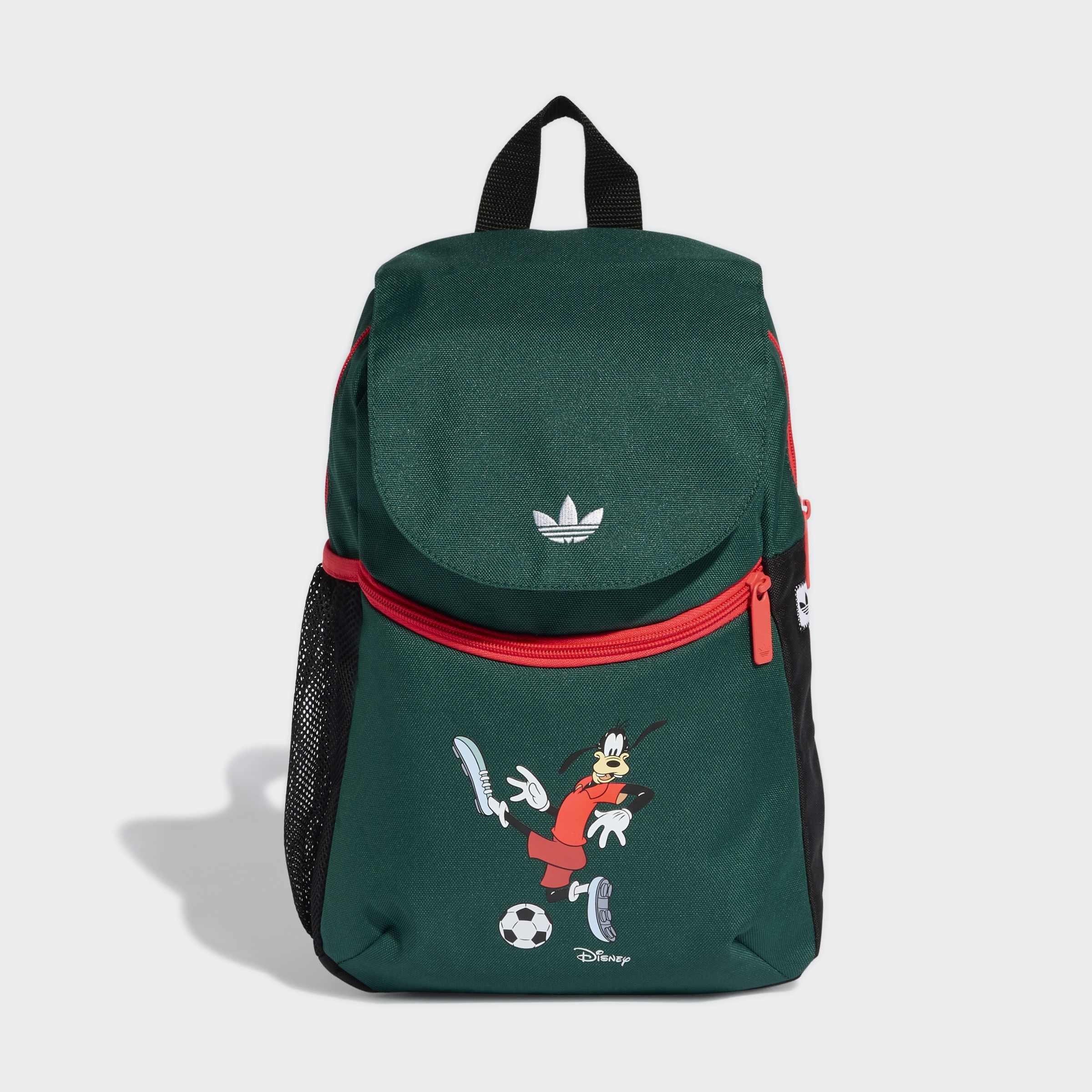 Kids Unisex Adidas Disney Little Kids Backpack, Green, A701_ONE, large image number 0