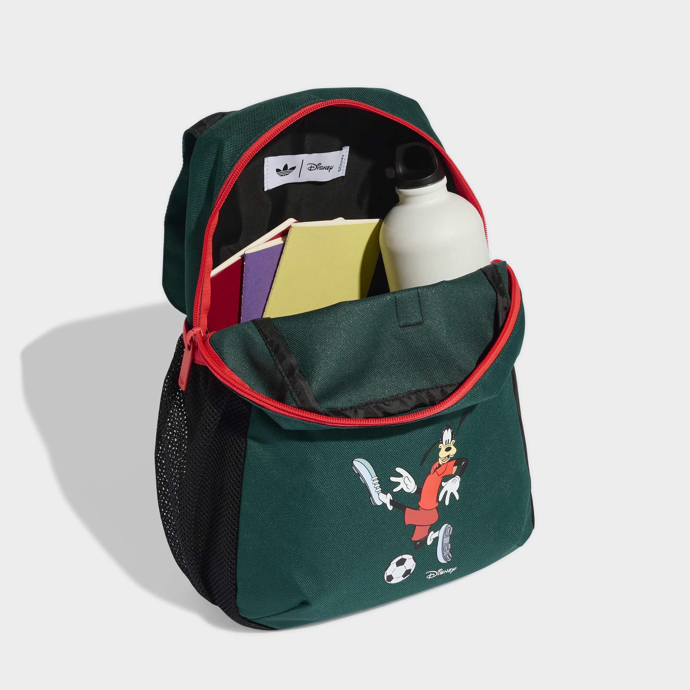 Kids Unisex Adidas Disney Little Kids Backpack, Green, A701_ONE, medium