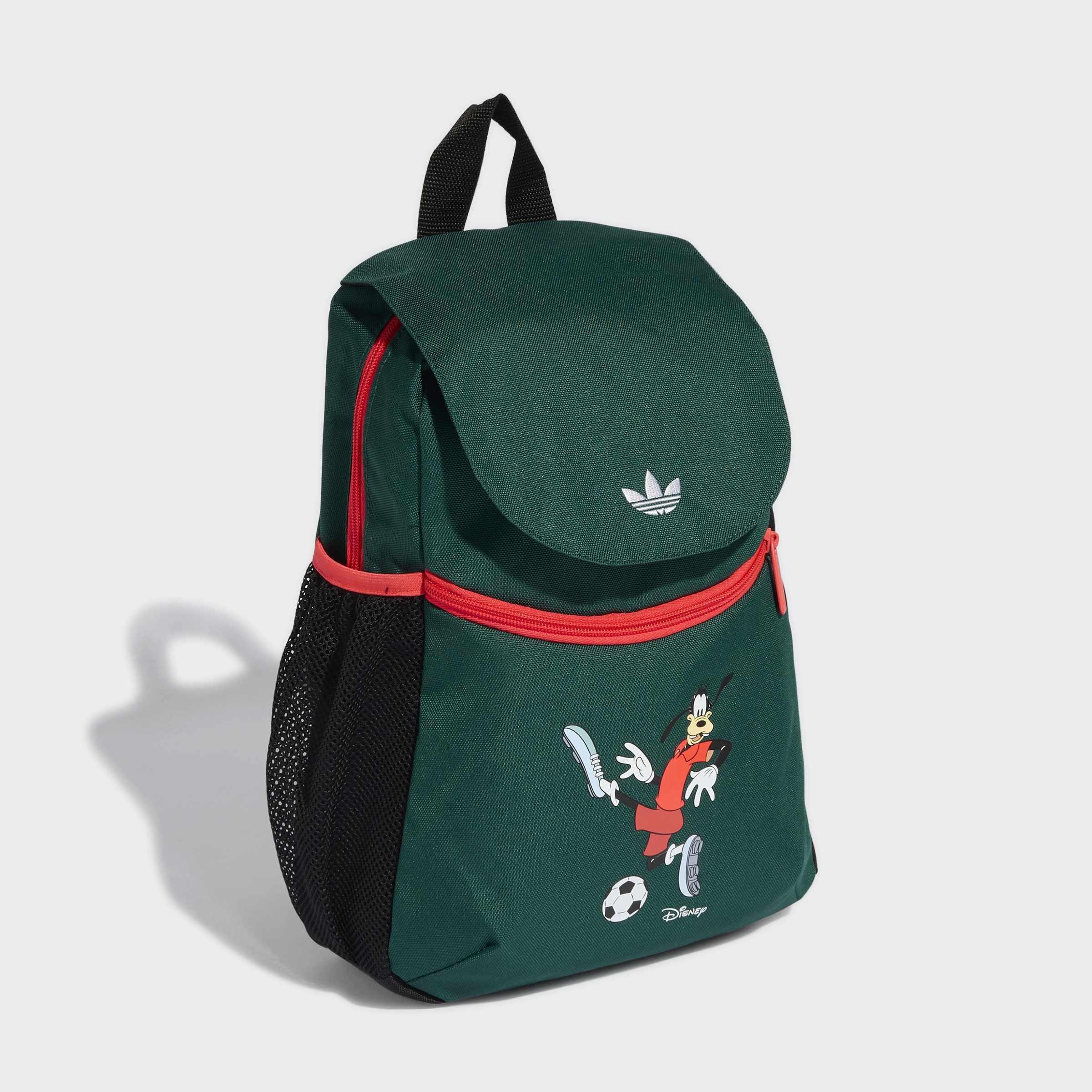 Kids Unisex Adidas Disney Little Kids Backpack, Green, A701_ONE, medium