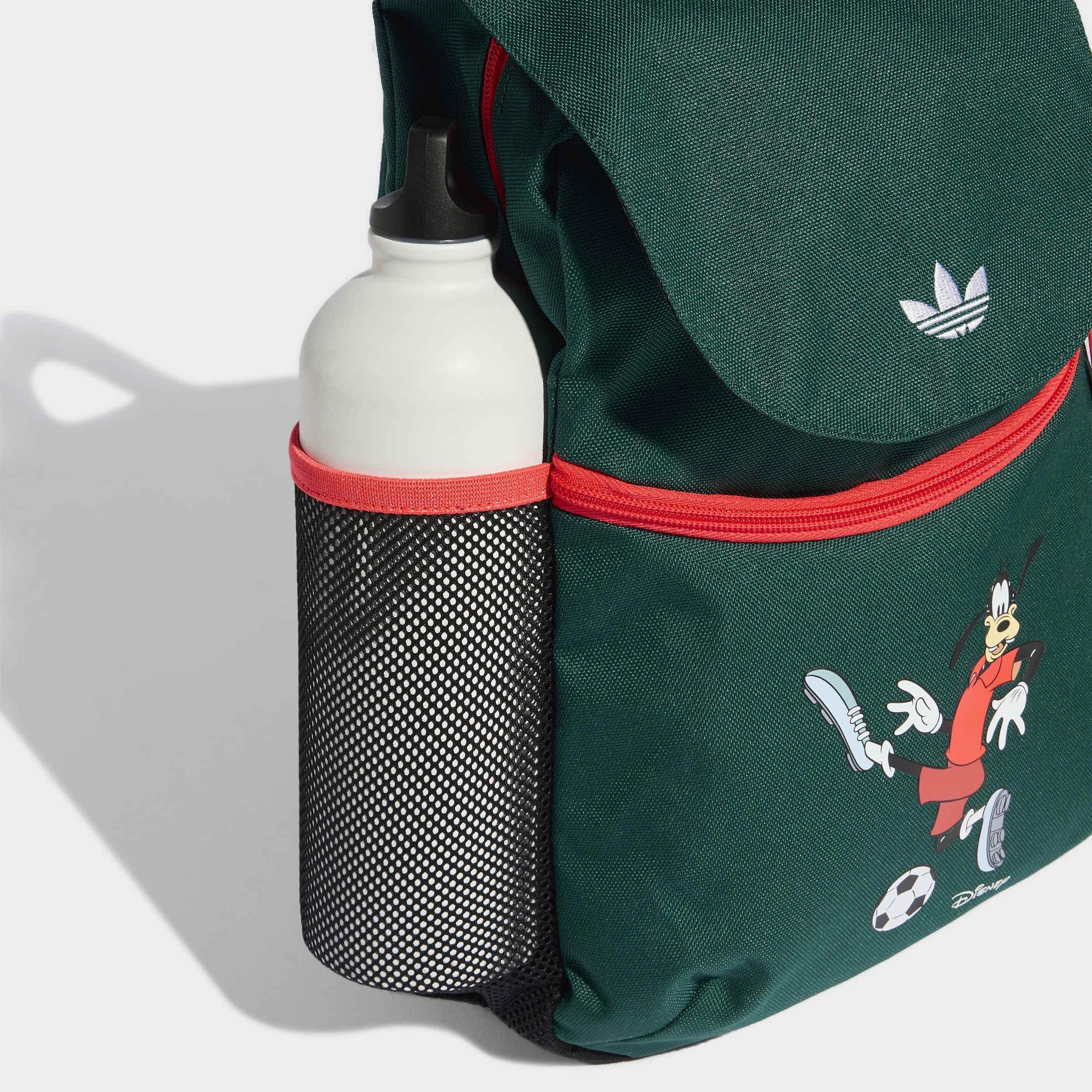 Kids Unisex Adidas Disney Little Kids Backpack, Green, A701_ONE, large image number 4