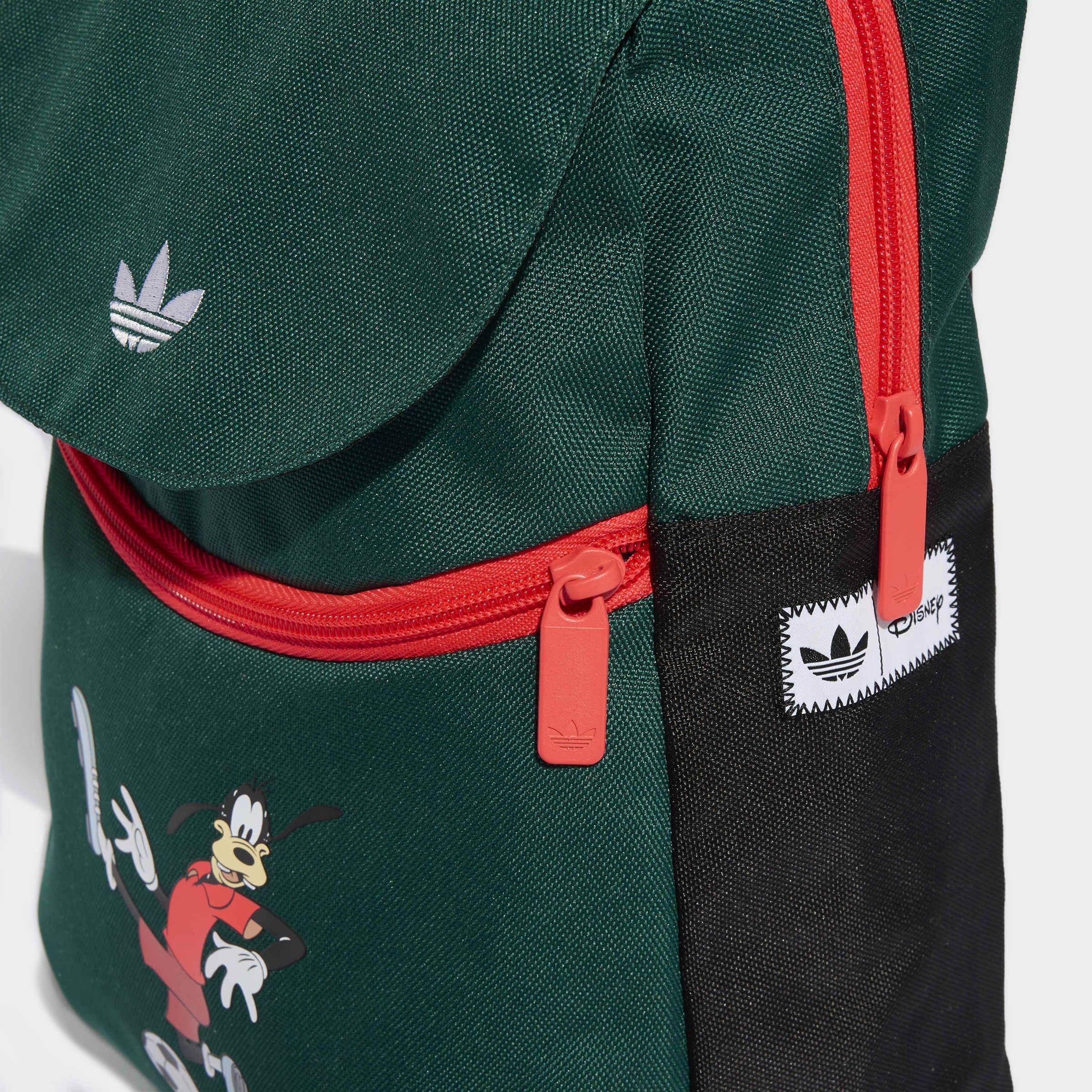 Kids Unisex Adidas Disney Little Kids Backpack, Green, A701_ONE, large image number 5