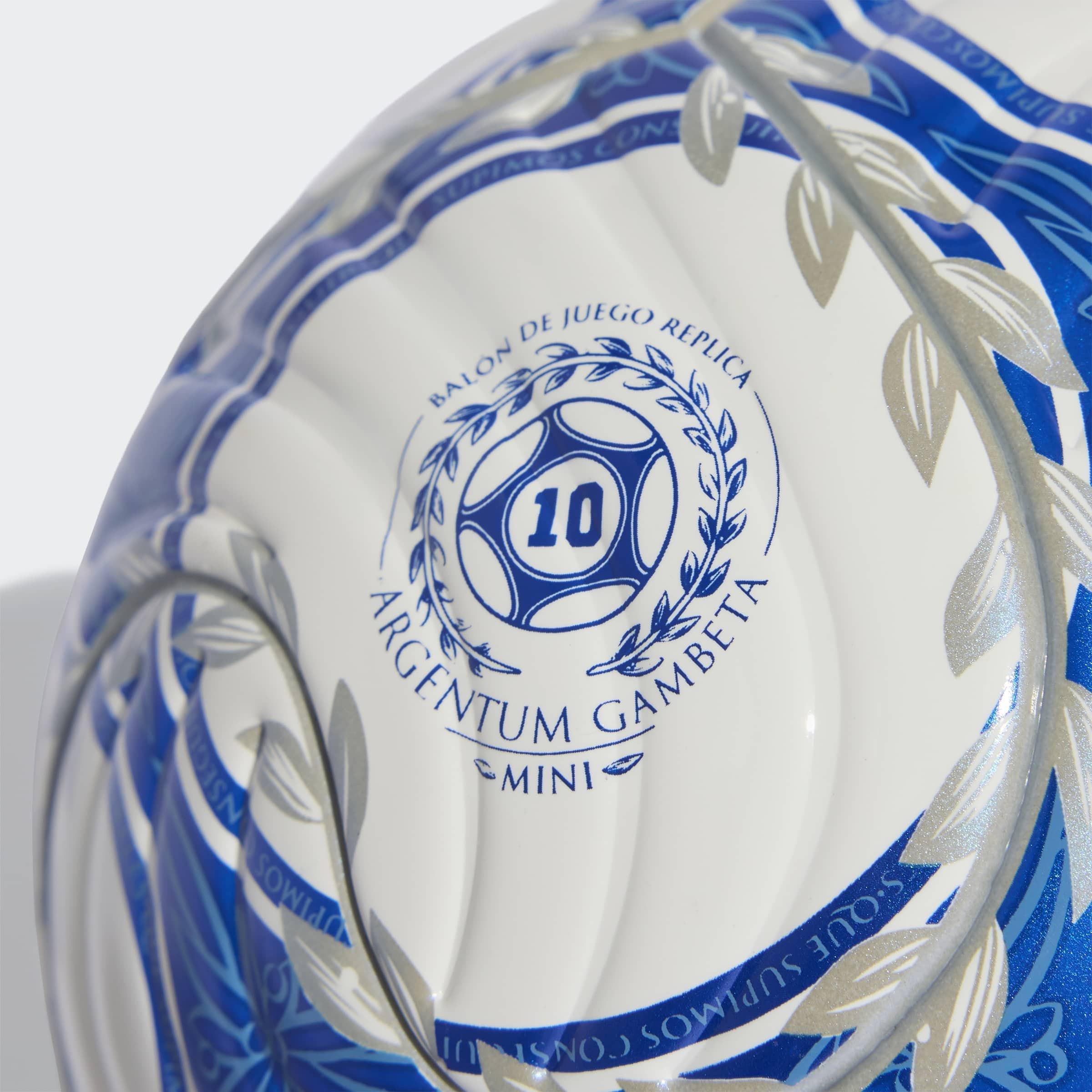 Unisex Argentina AFA Argentum Gambeta Mini Ball, White, A701_ONE, large image number 2