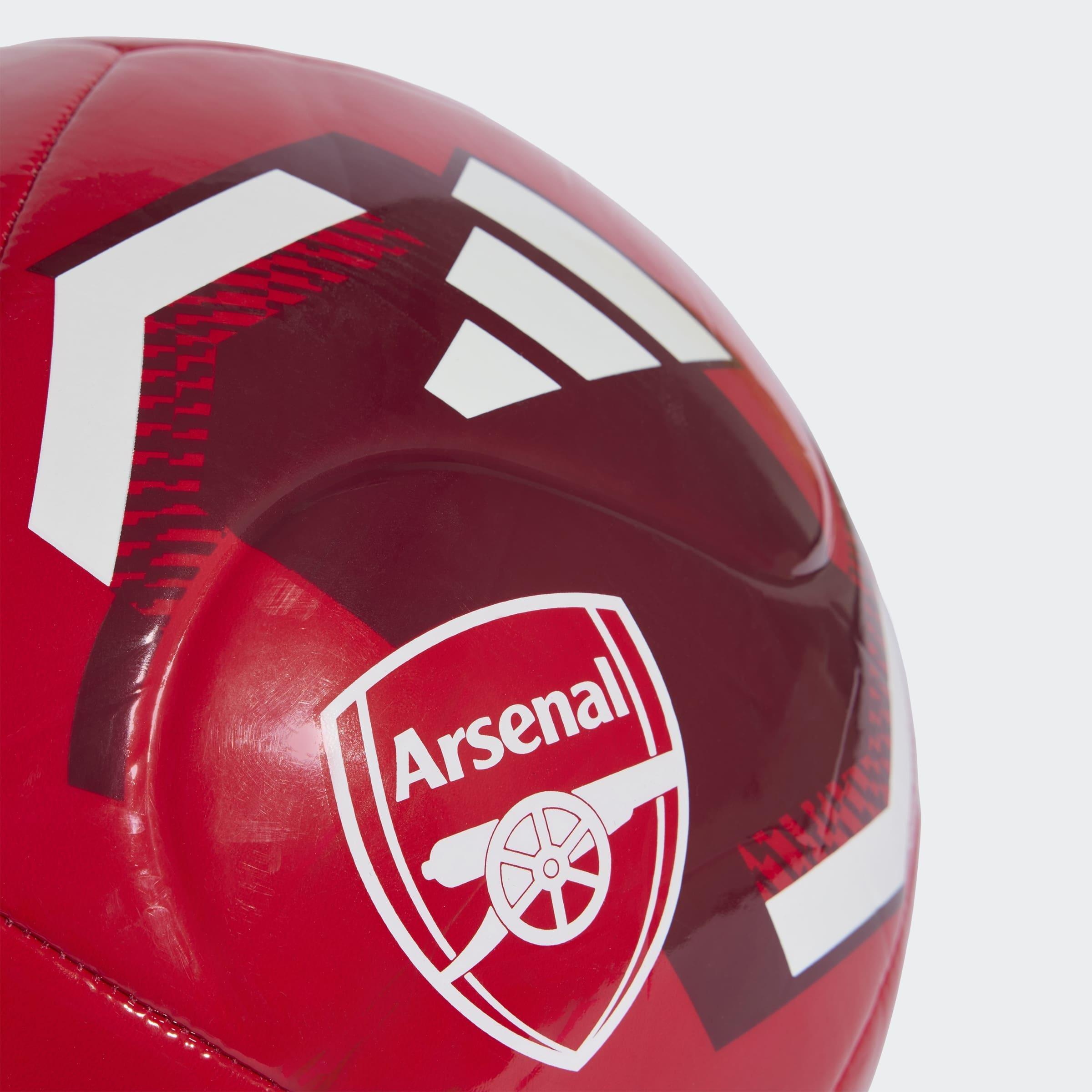 Unisex Arsenal Home Club Ball, Red, A701_ONE, large image number 2