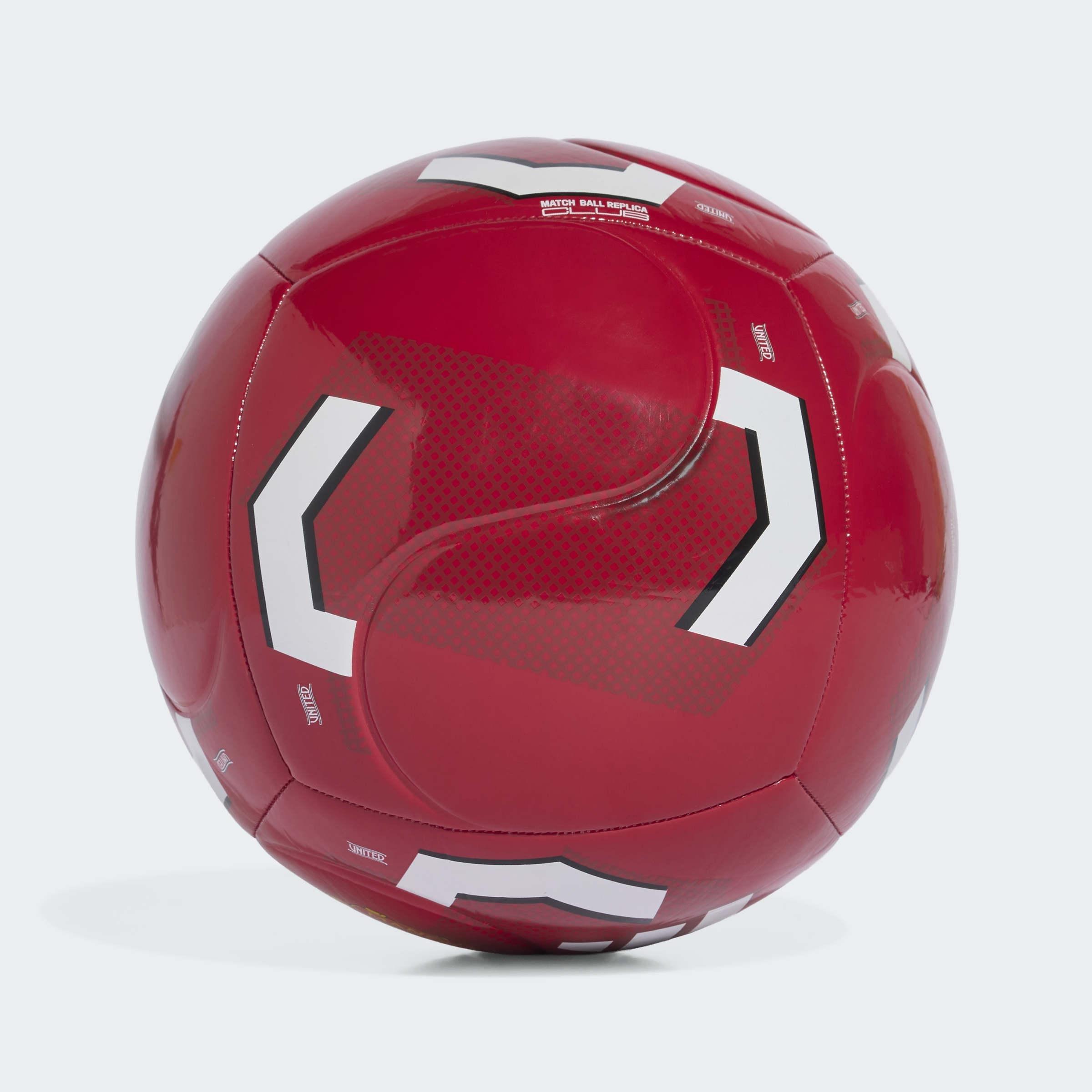 Unisex Manchester United Home Club Ball, Red, A701_ONE, large image number 1