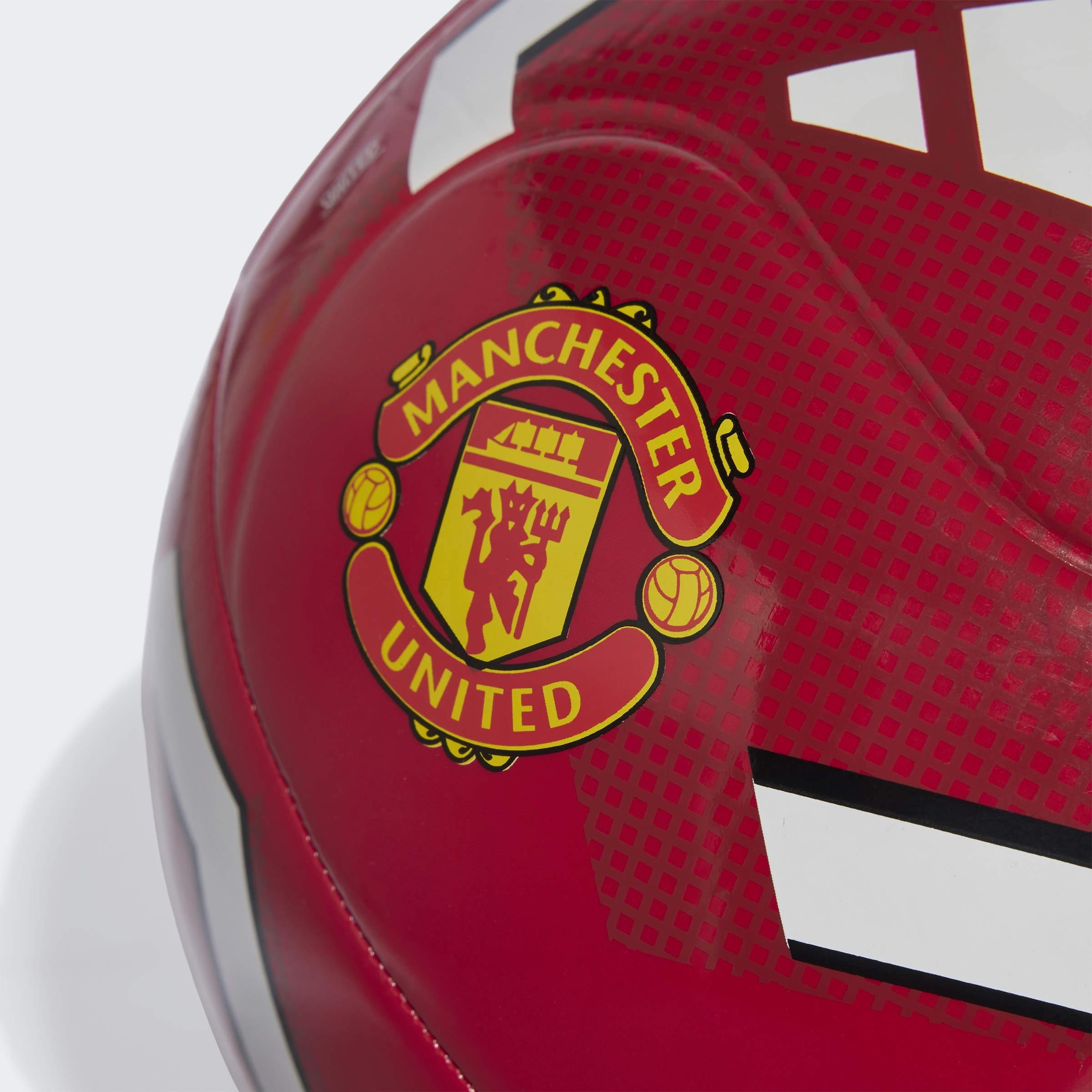 Unisex Manchester United Home Club Ball, Red, A701_ONE, large image number 2