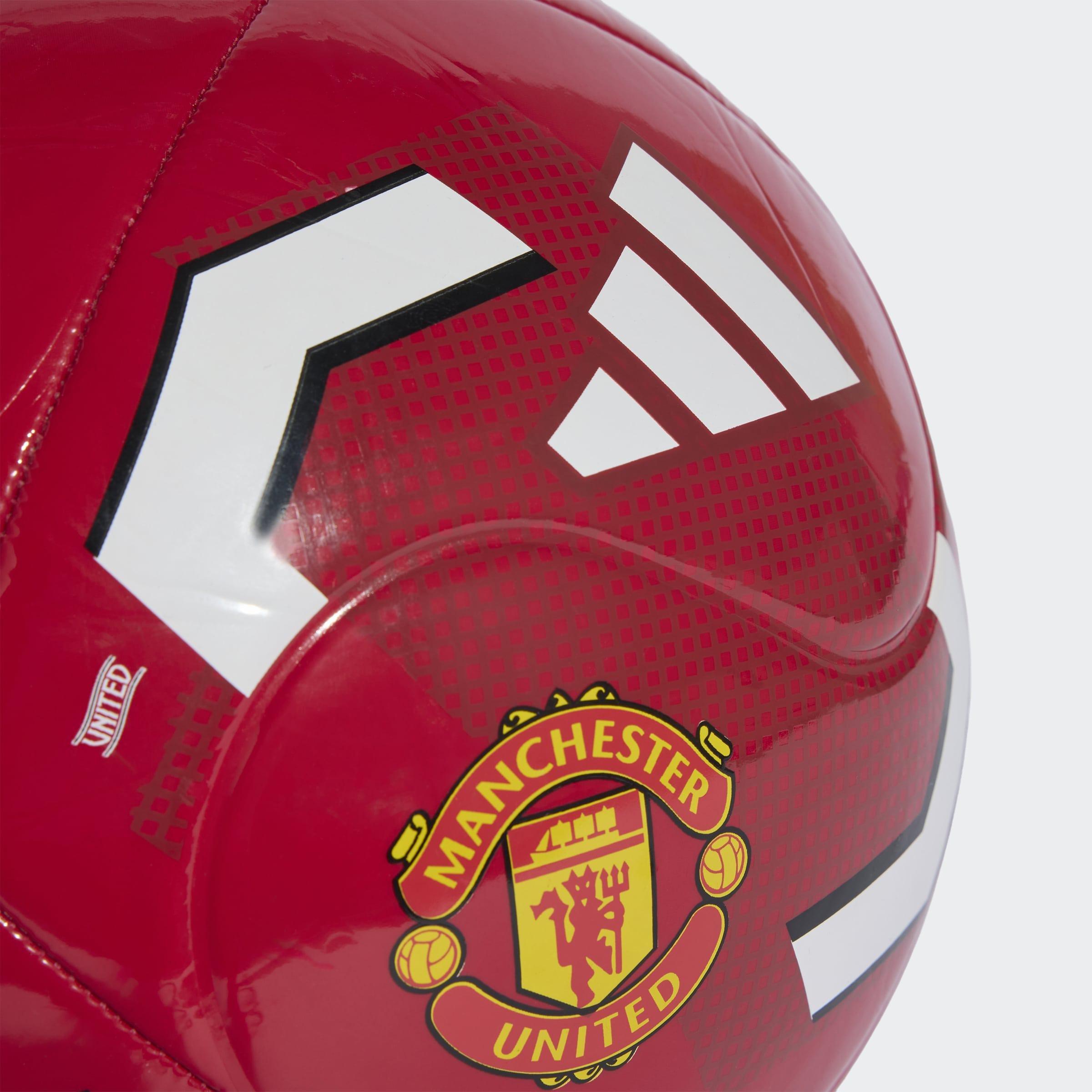 Unisex Manchester United Home Club Ball, Red, A701_ONE, large image number 3