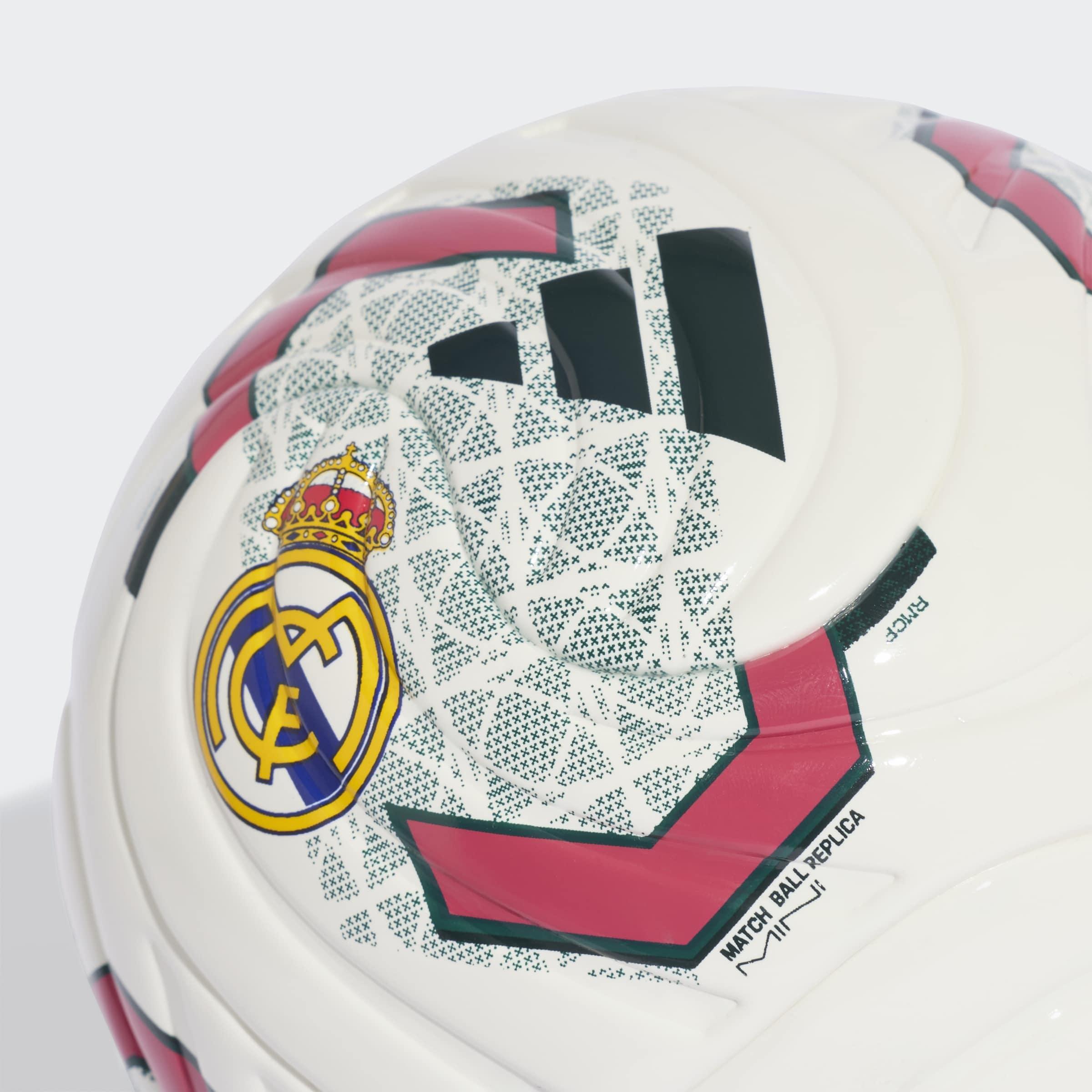 Unisex Real Madrid Home Mini Ball, White, A701_ONE, large image number 2