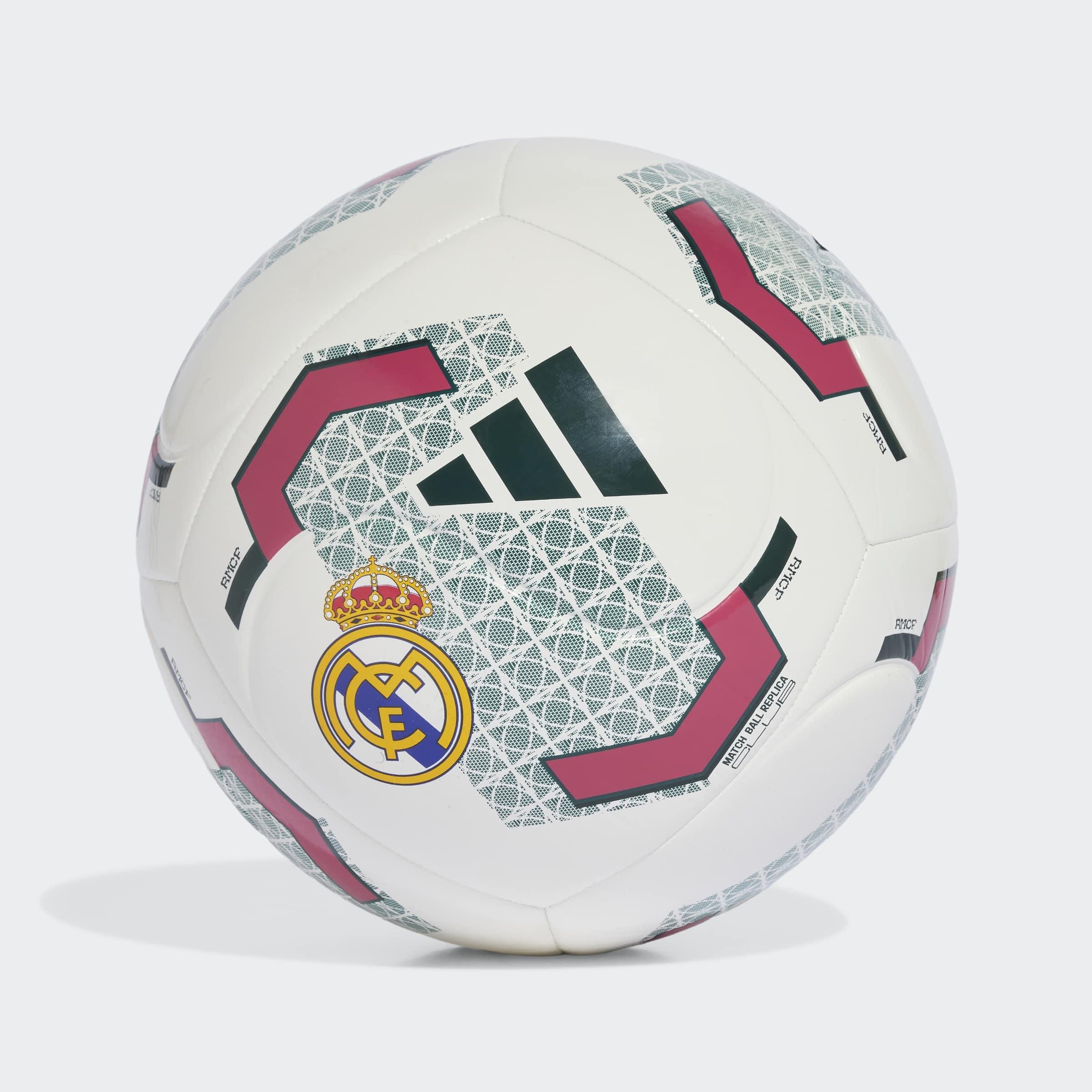 Unisex Real Madrid Home Club Ball, White, A701_ONE, large image number 0