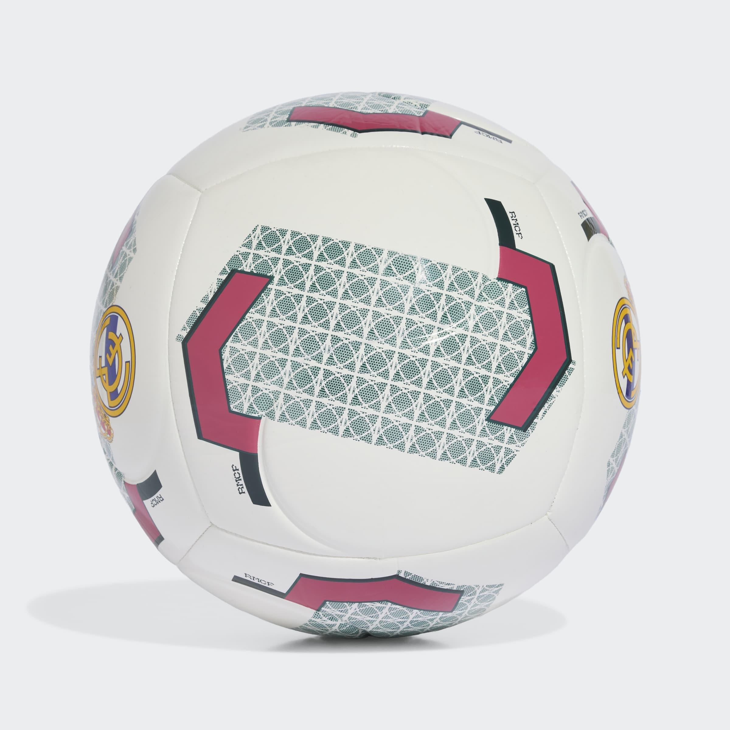 Unisex Real Madrid Home Club Ball, White, A701_ONE, large image number 1