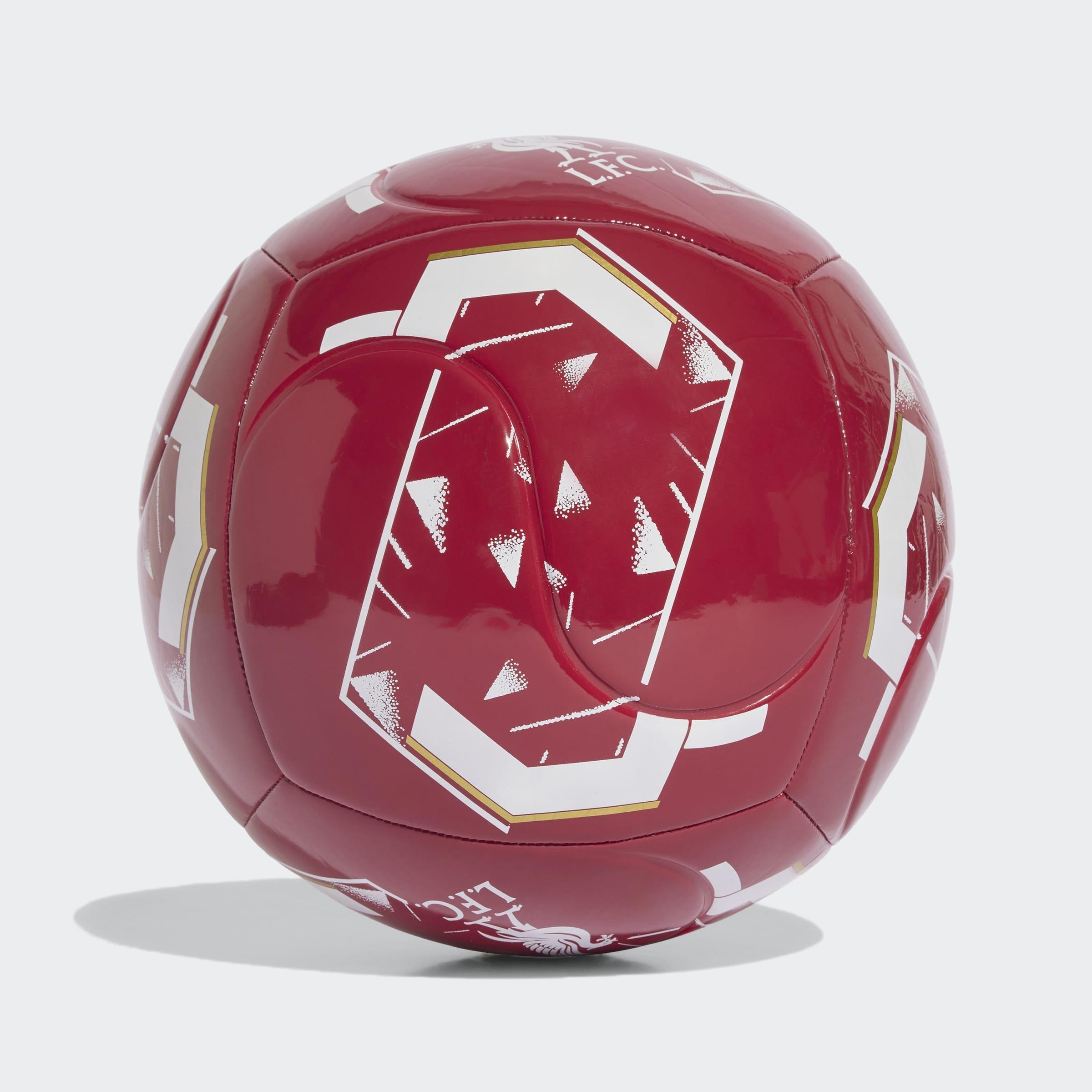 Unisex Liverpool FC Home Club Ball, Burgundy, A701_ONE, large image number 1