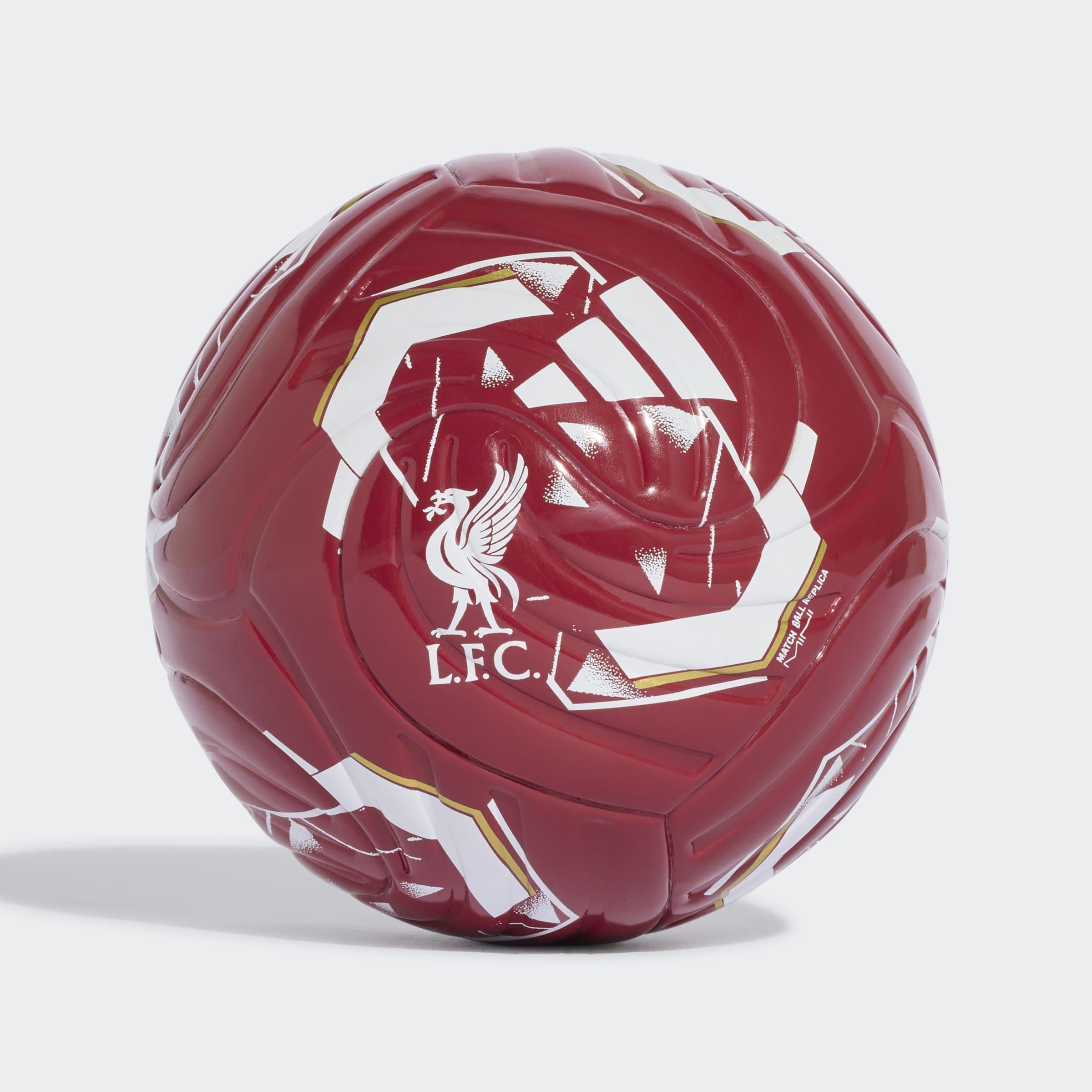 Unisex Liverpool FC Home Mini Ball, Burgundy, A701_ONE, large image number 0