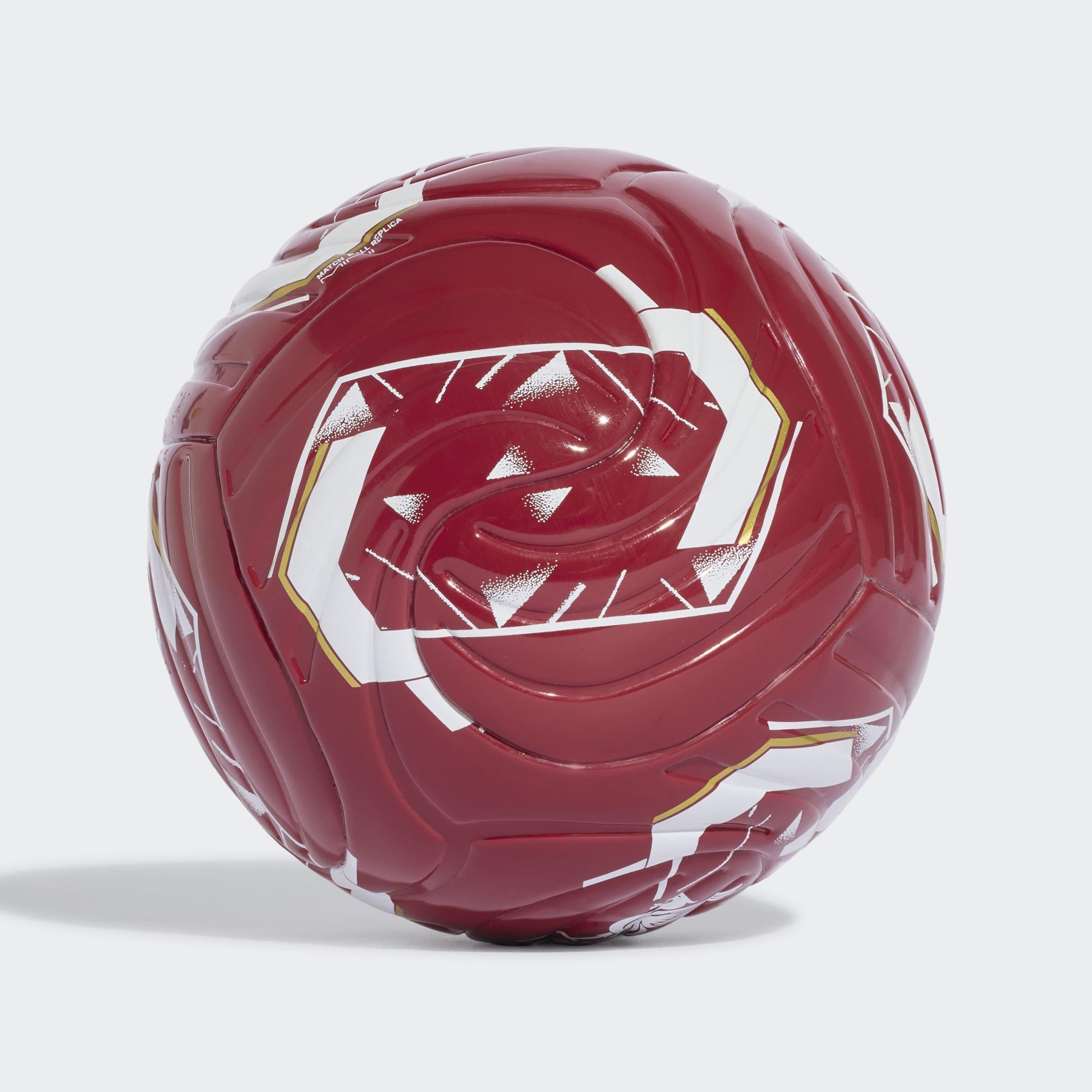 Unisex Liverpool FC Home Mini Ball, Burgundy, A701_ONE, large image number 1