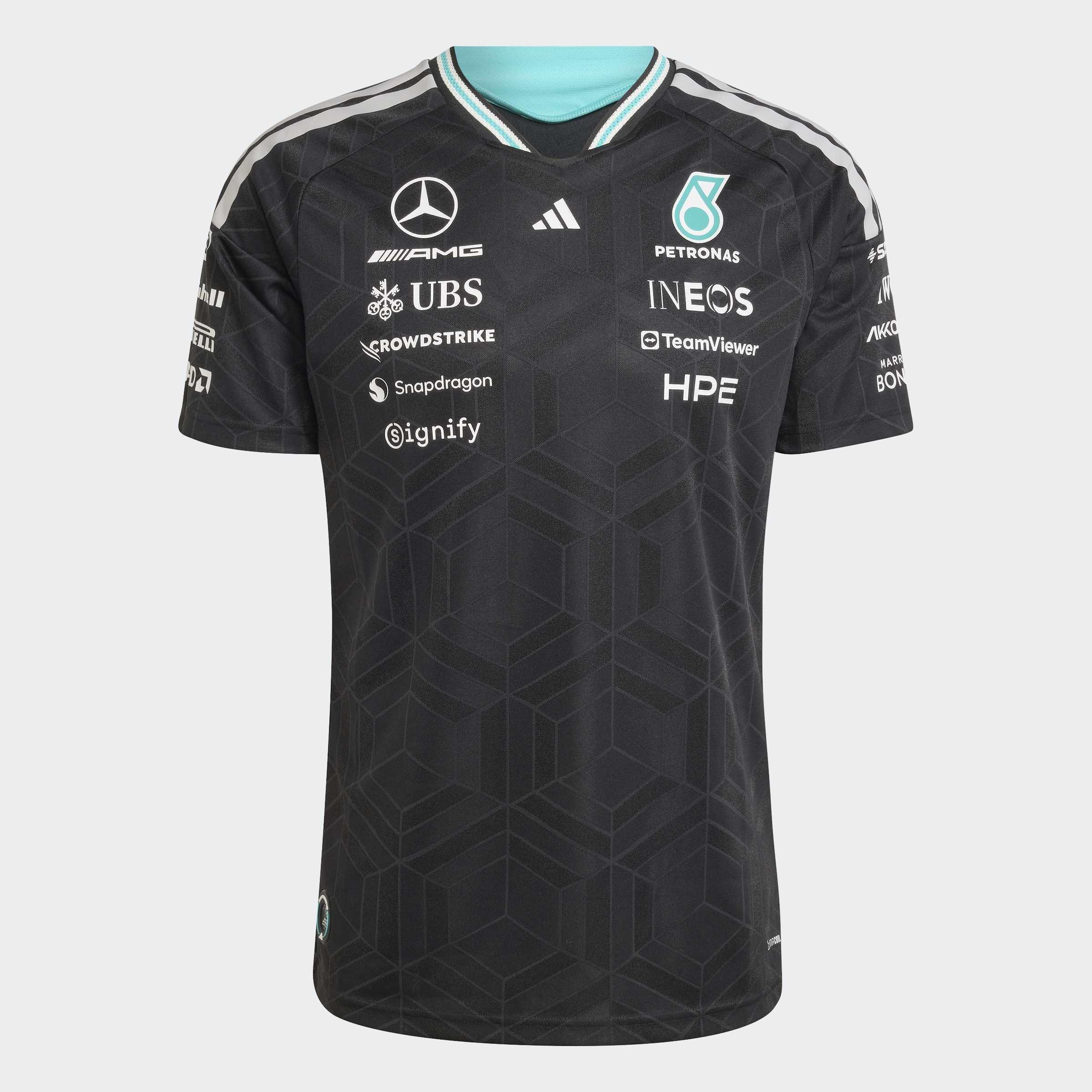 Mercedes - AMG Petronas Formula 1 Team Driver Jersey Authentic, Black