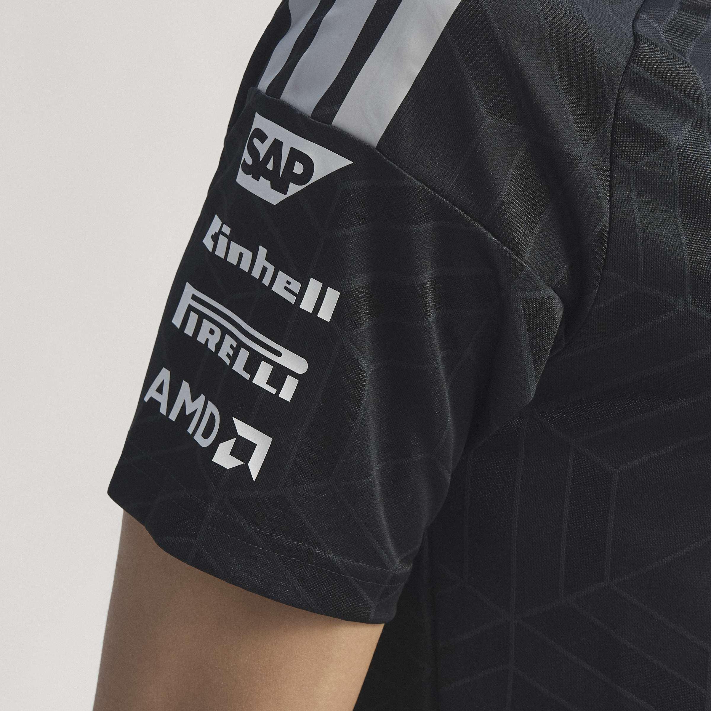 Mercedes - AMG Petronas Formula 1 Team Driver Jersey Authentic, Black, A701_ONE, large image number 8