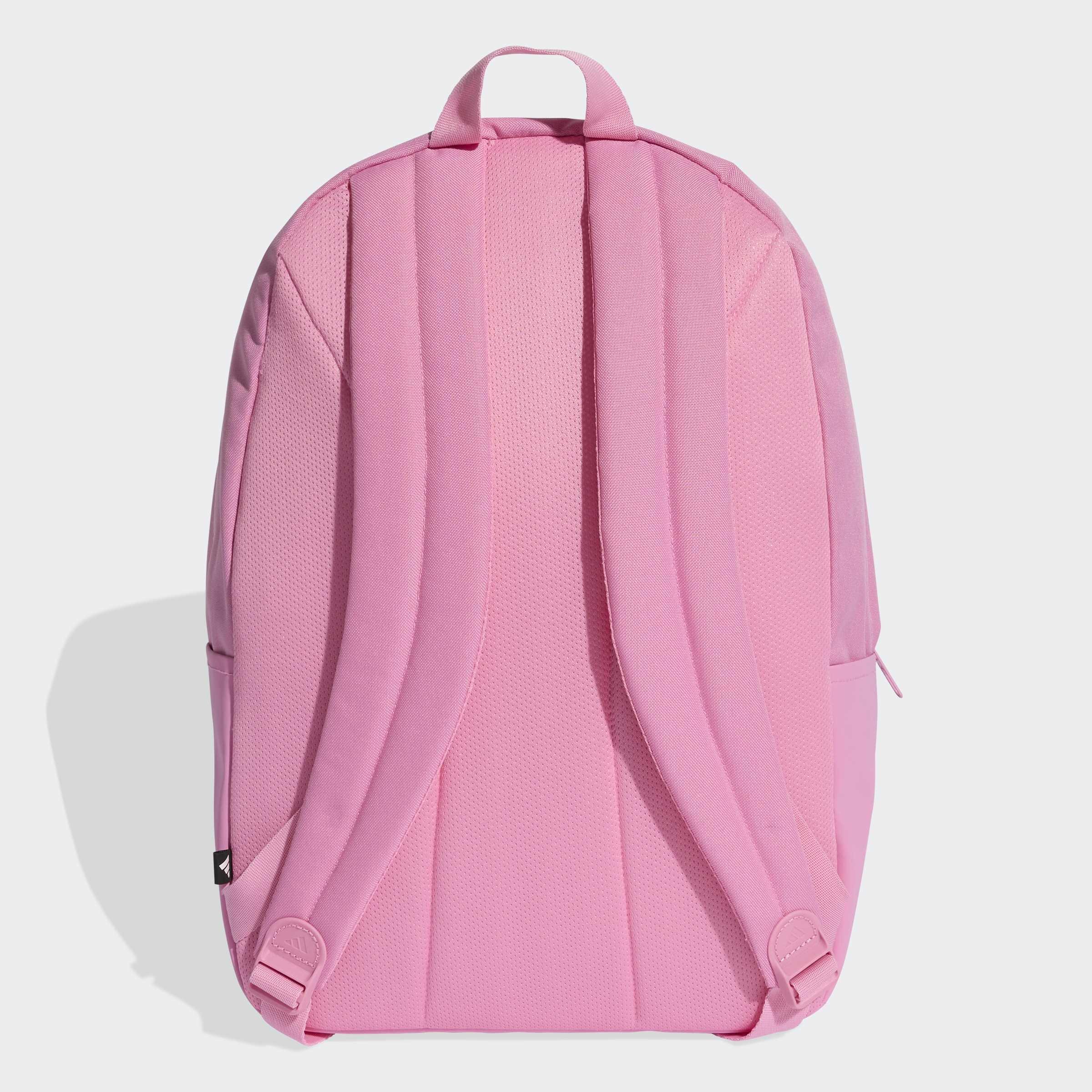 Unisex Classic Back-To-School 3-Stripes Backpack, Pink, A701_ONE, large image number 3