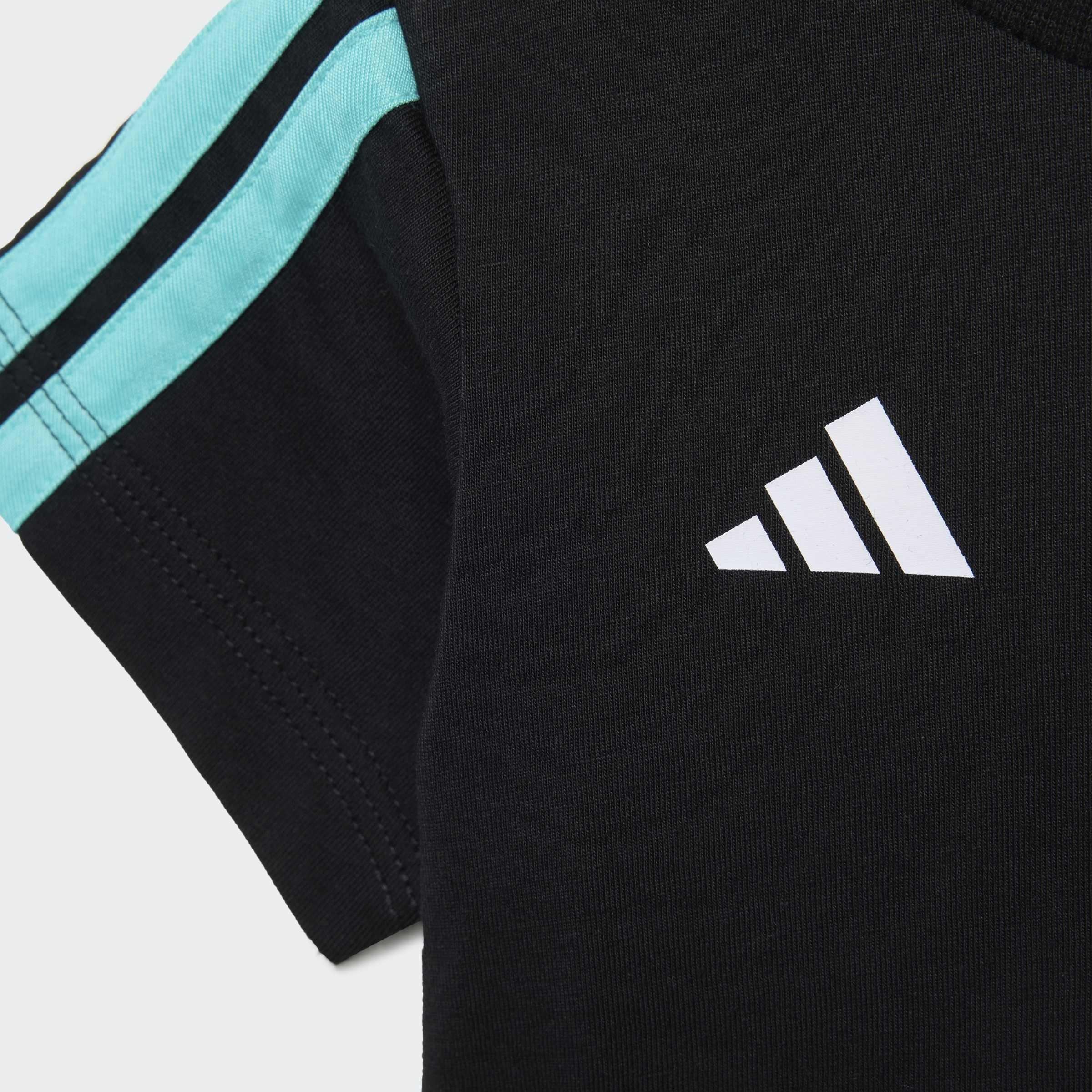 Kids Unisex Mercedes - Amg Petronas Formula 1 Team Dna Baby Jogger Short Sleeve, Black, A701_ONE, large image number 5