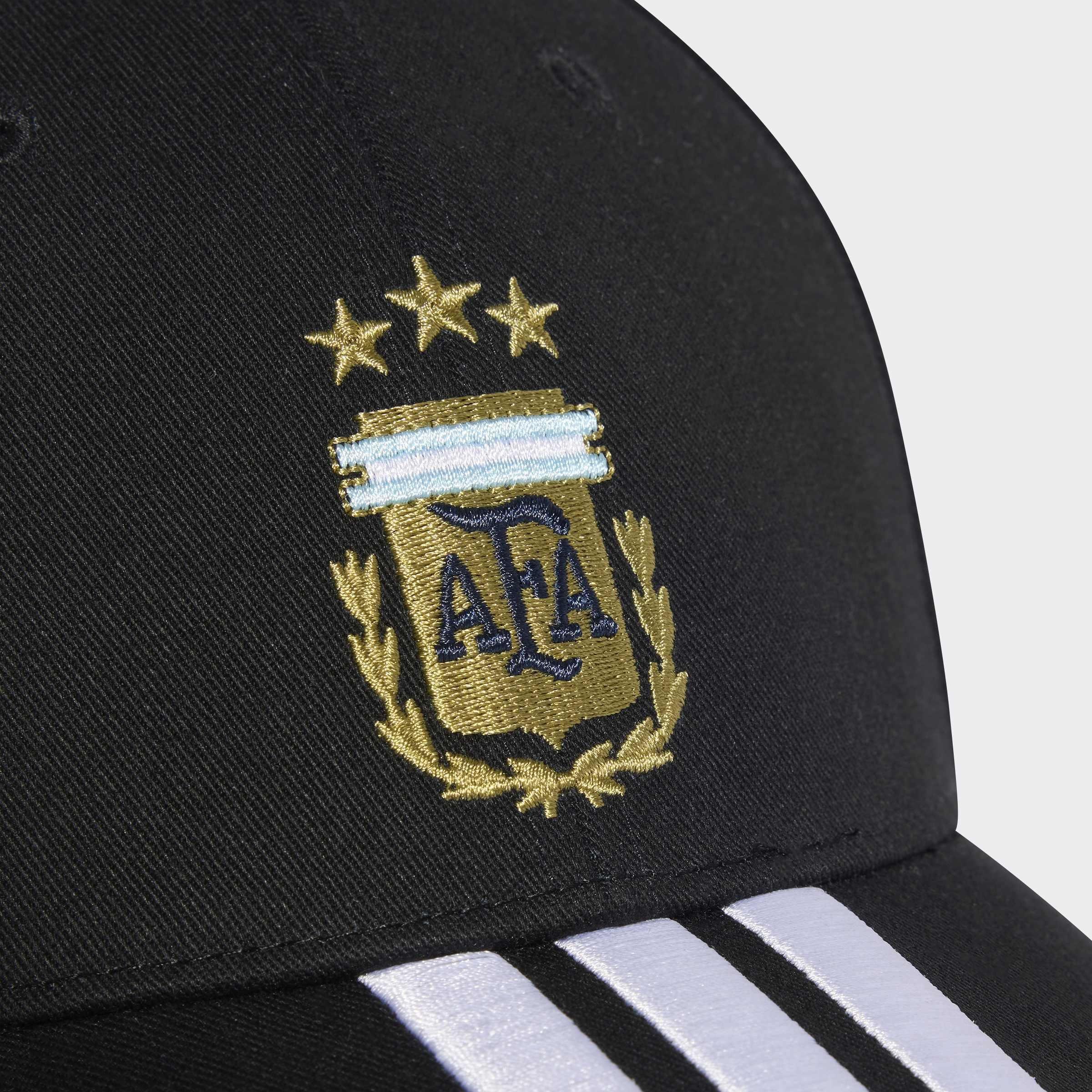 Unisex Argentina 26 Baseball Cap, Black, A701_ONE, large image number 3