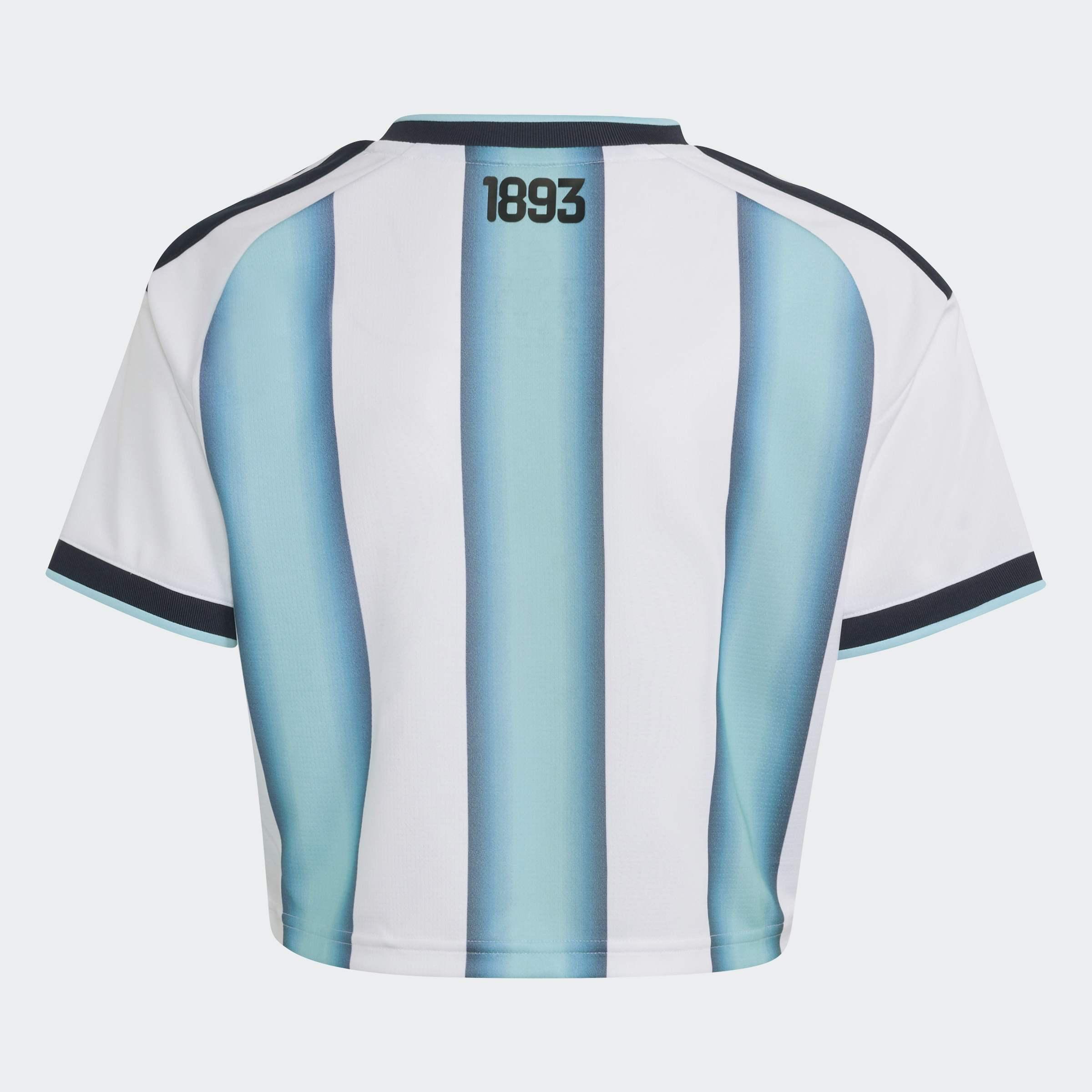 Argentina 26 Home Cropped Jersey, White