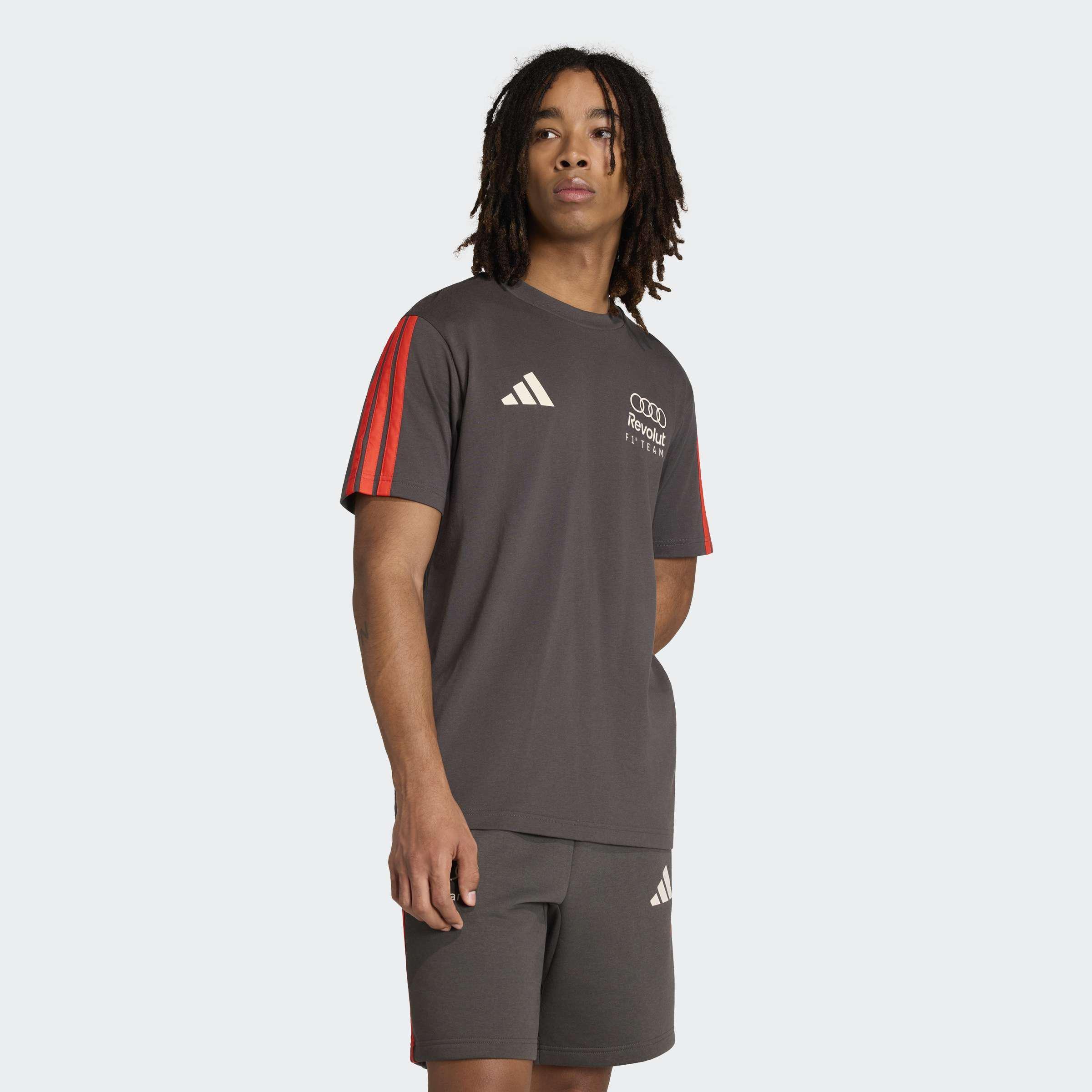 Audi Revolut F1 Team Dna Short Sleeve T-Shirt, Black, A701_ONE, large image number 5