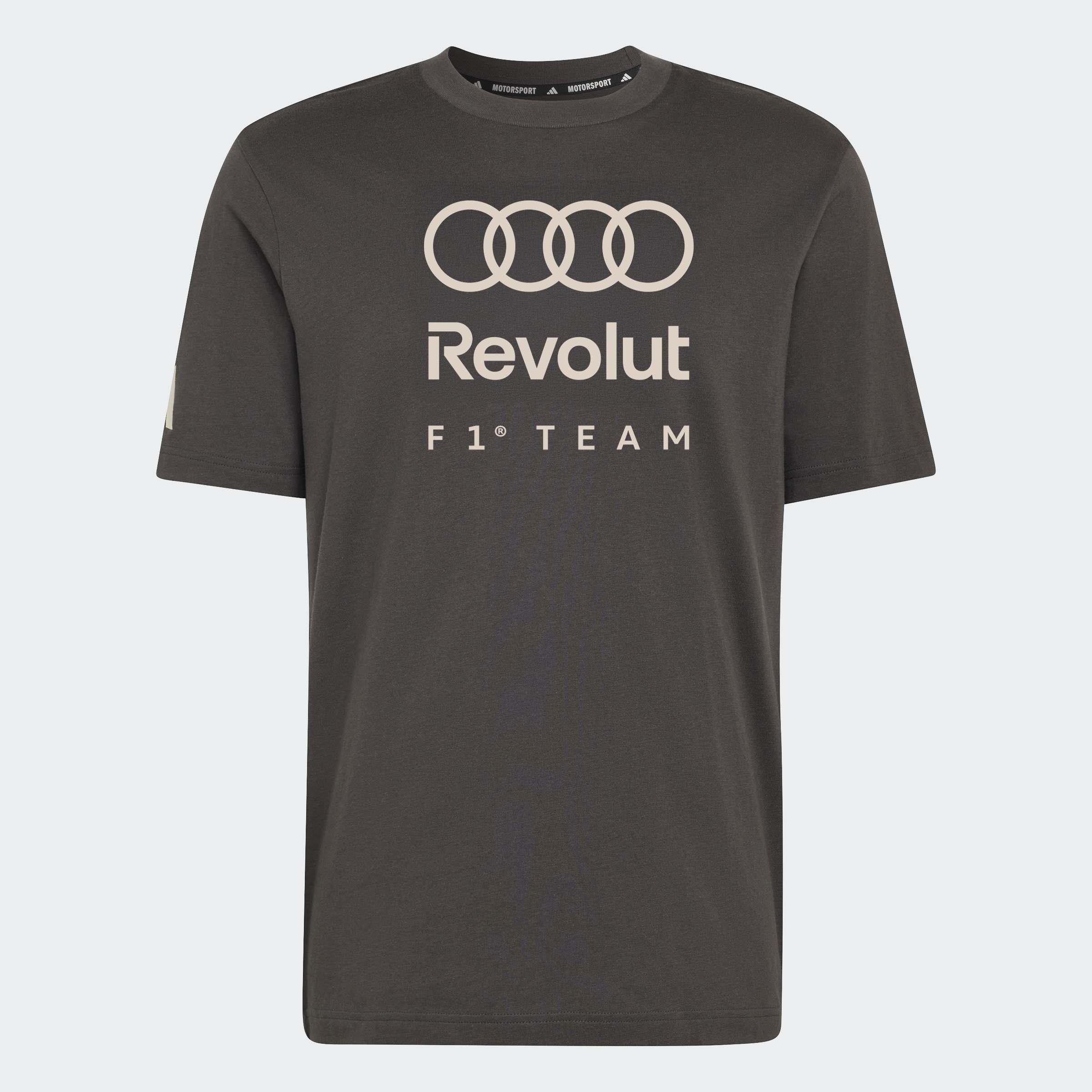 Audi Revolut F1 Team DNA Graphic T-Shirt, Black, A701_ONE, medium