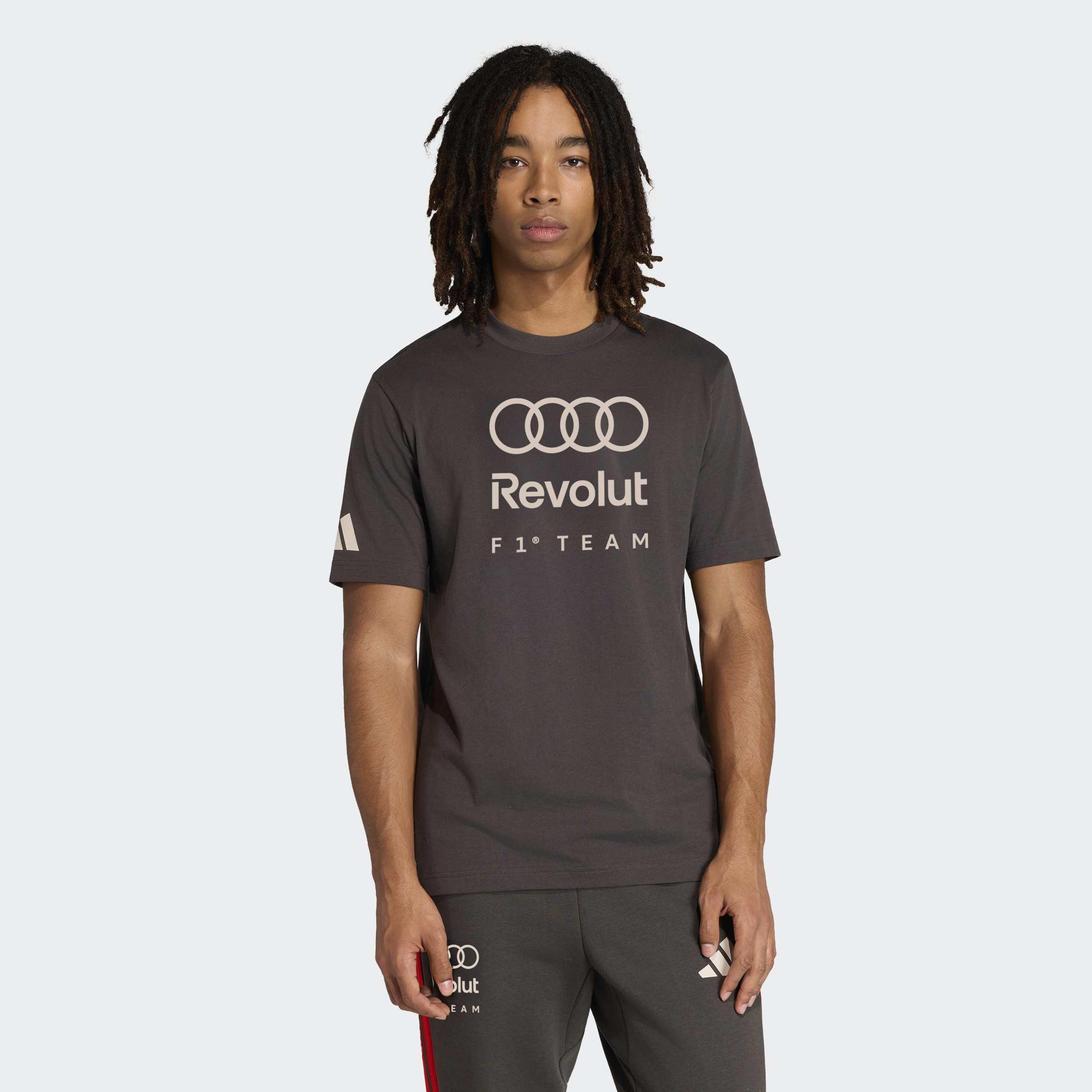 Audi Revolut F1 Team DNA Graphic T-Shirt, Black, A701_ONE, large image number 5