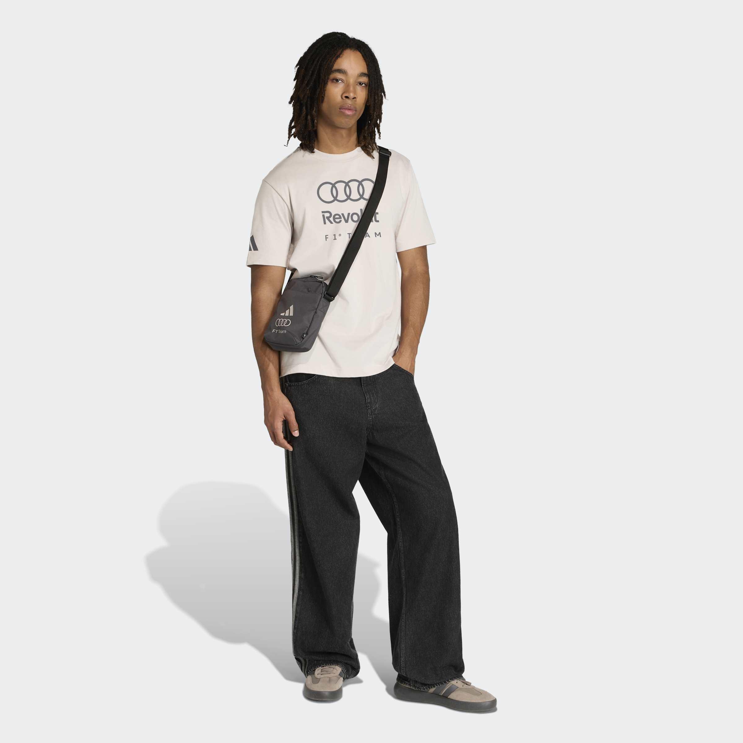 Audi Revolut F1 Team DNA Graphic T-Shirt, Grey, A701_ONE, large image number 5