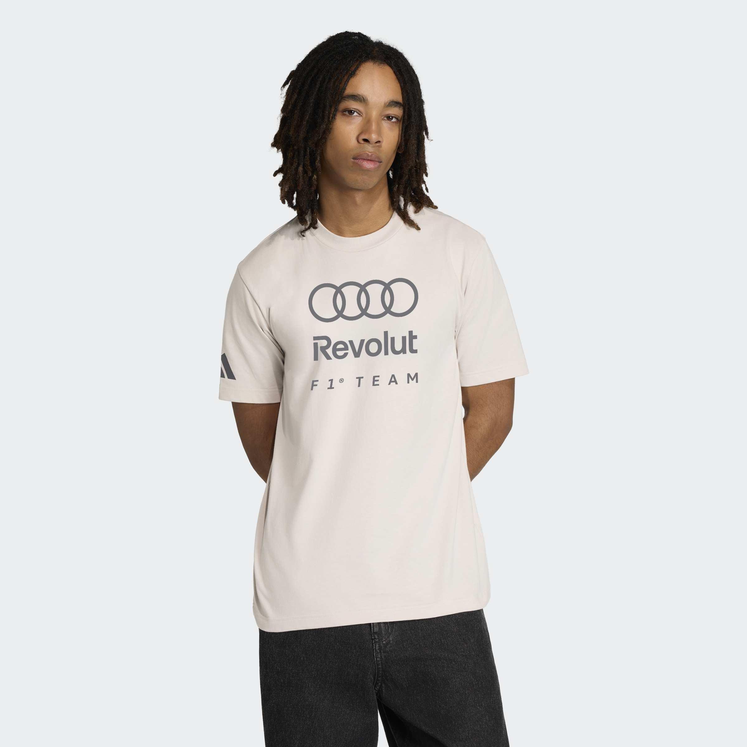 Audi Revolut F1 Team DNA Graphic T-Shirt, Grey, A701_ONE, large image number 6