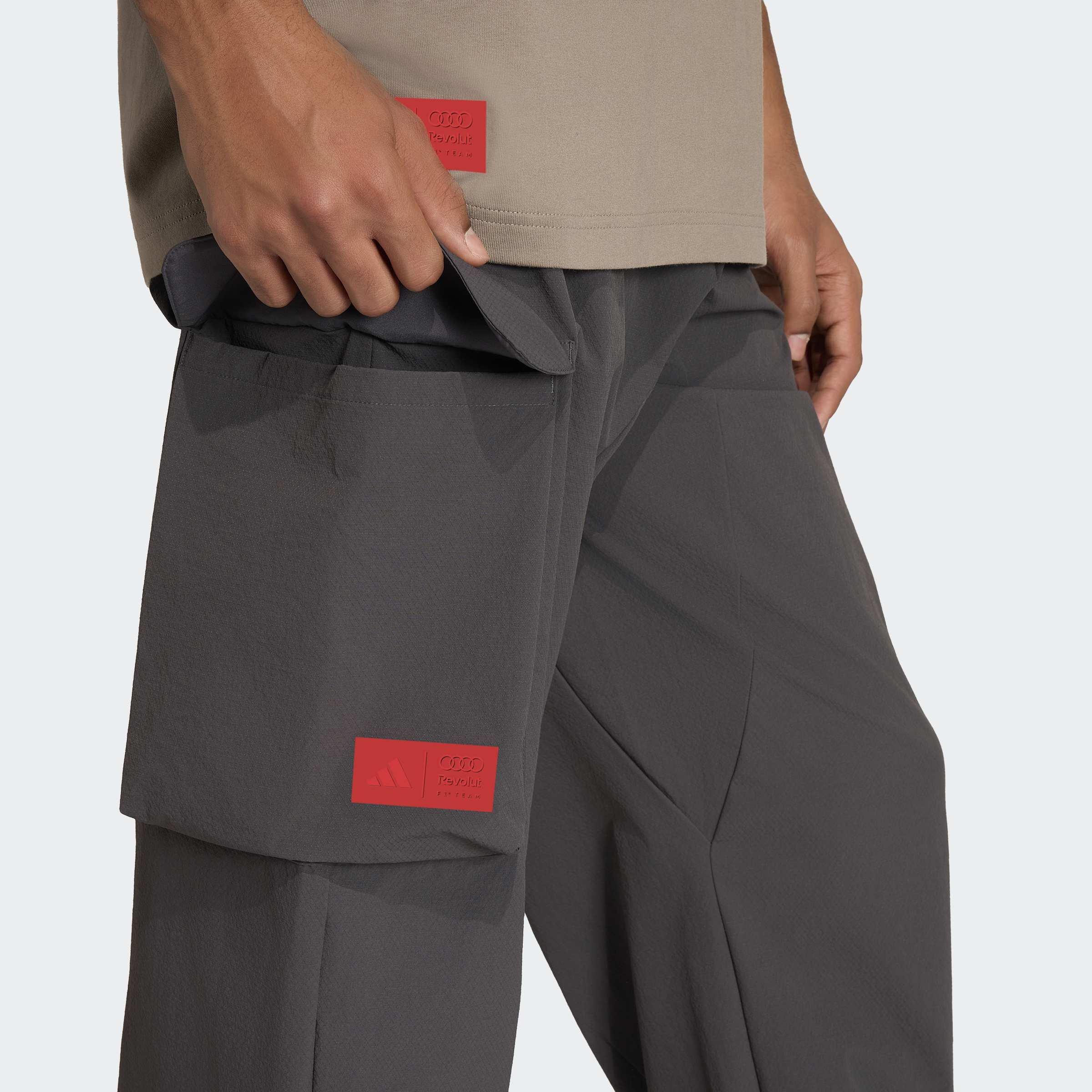 Audi Revolut F1 Team Elevated Woven Pant, Black, A701_ONE, large image number 2