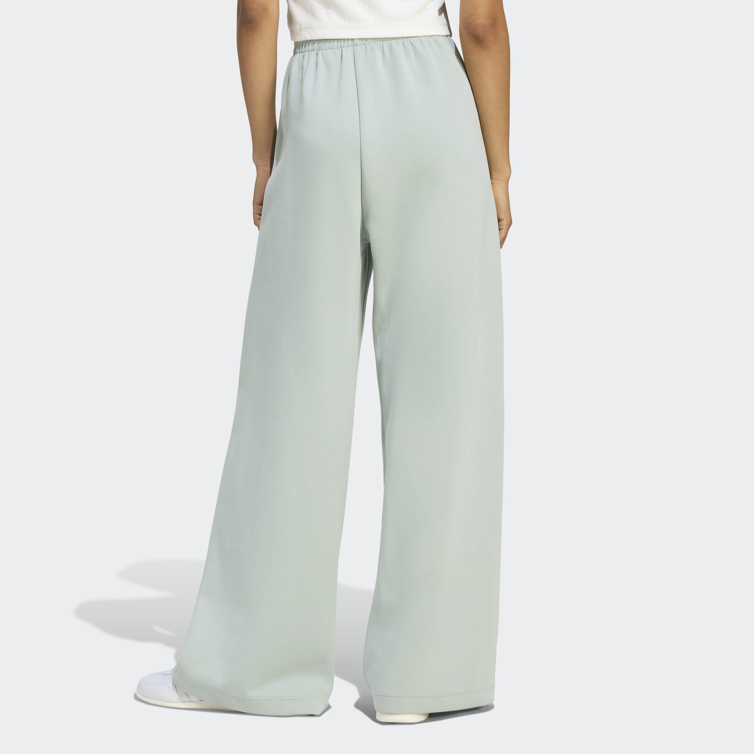Soft Lux Straight Leg Tracksuit Bottoms, Green, A701_ONE, large image number 1