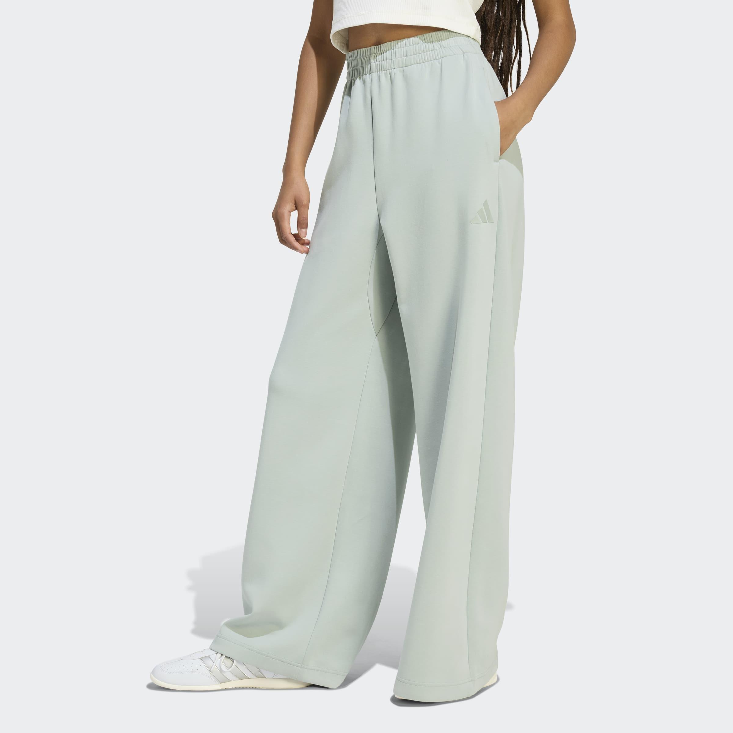 Soft Lux Straight Leg Tracksuit Bottoms, Green, A701_ONE, large image number 6