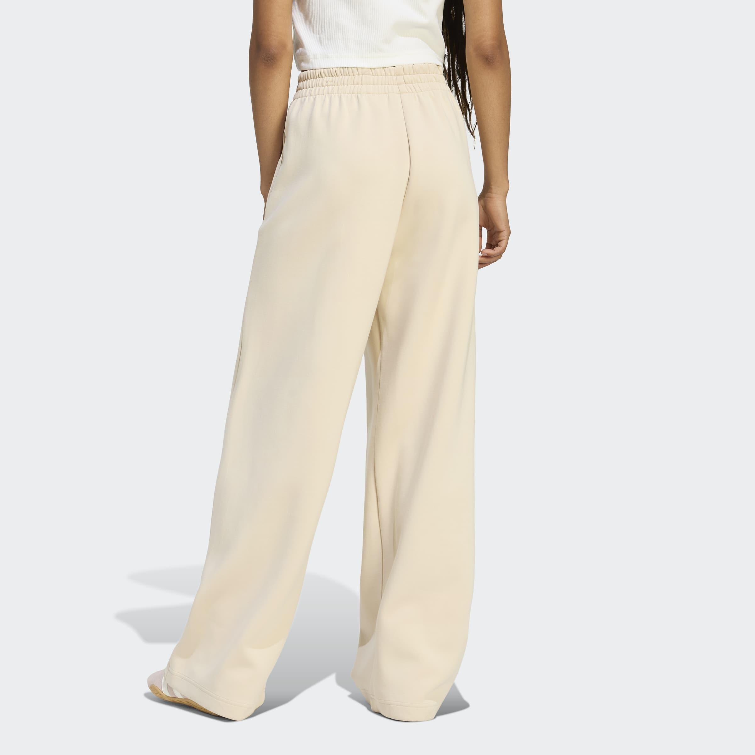 Soft Lux Straight Leg Tracksuit Bottoms, Beige