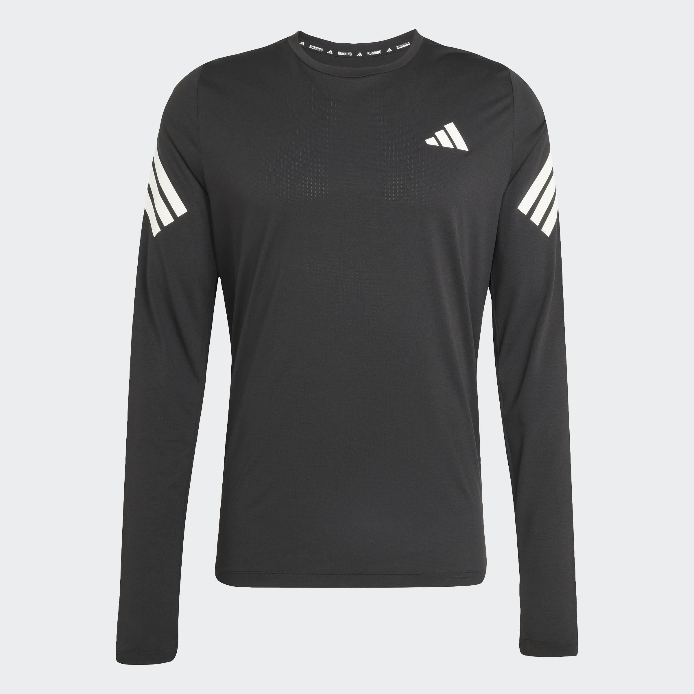 adi365 Iconic/// Running Longsleeve, Black, A701_ONE, large image number 0