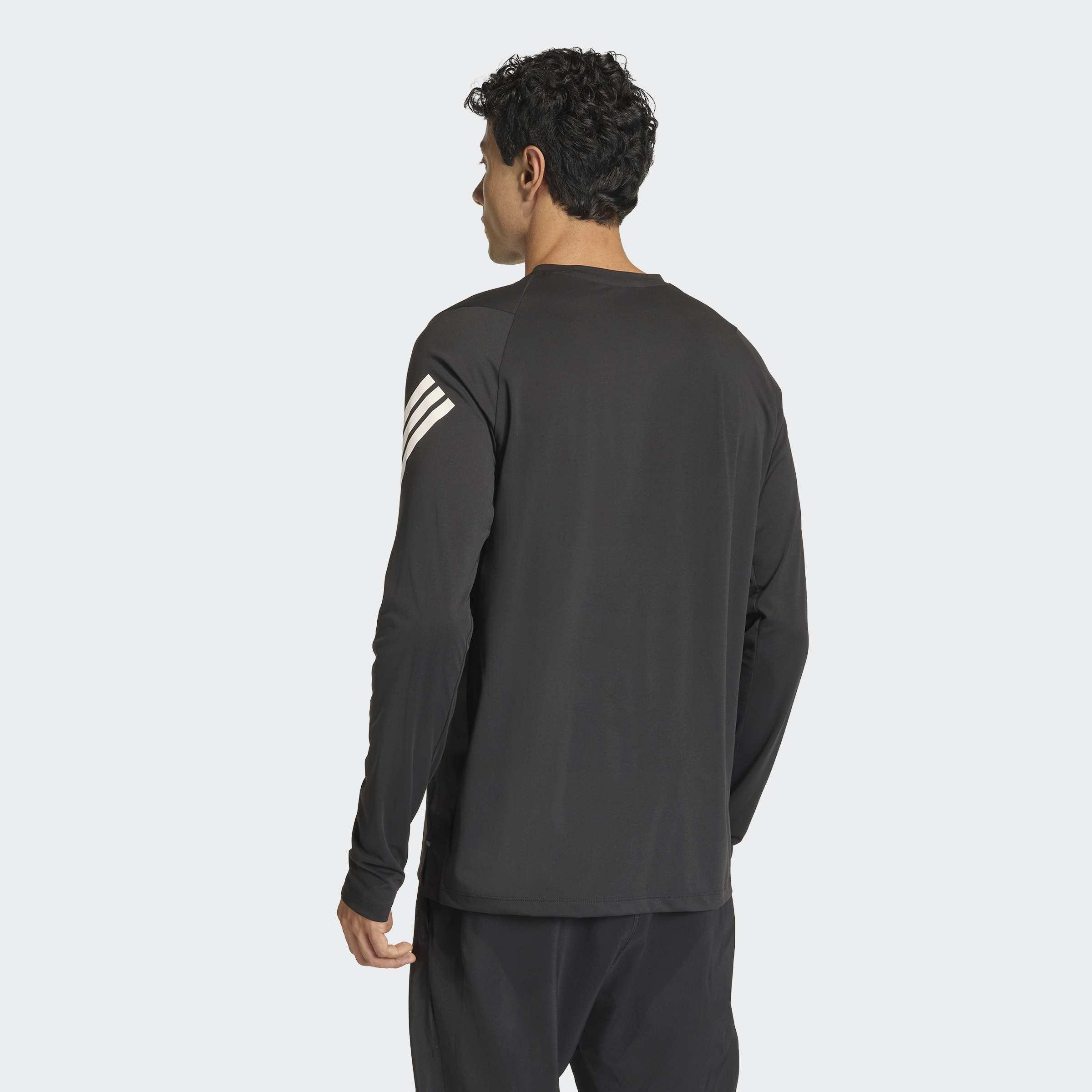 adi365 Iconic/// Running Longsleeve, Black, A701_ONE, large image number 1