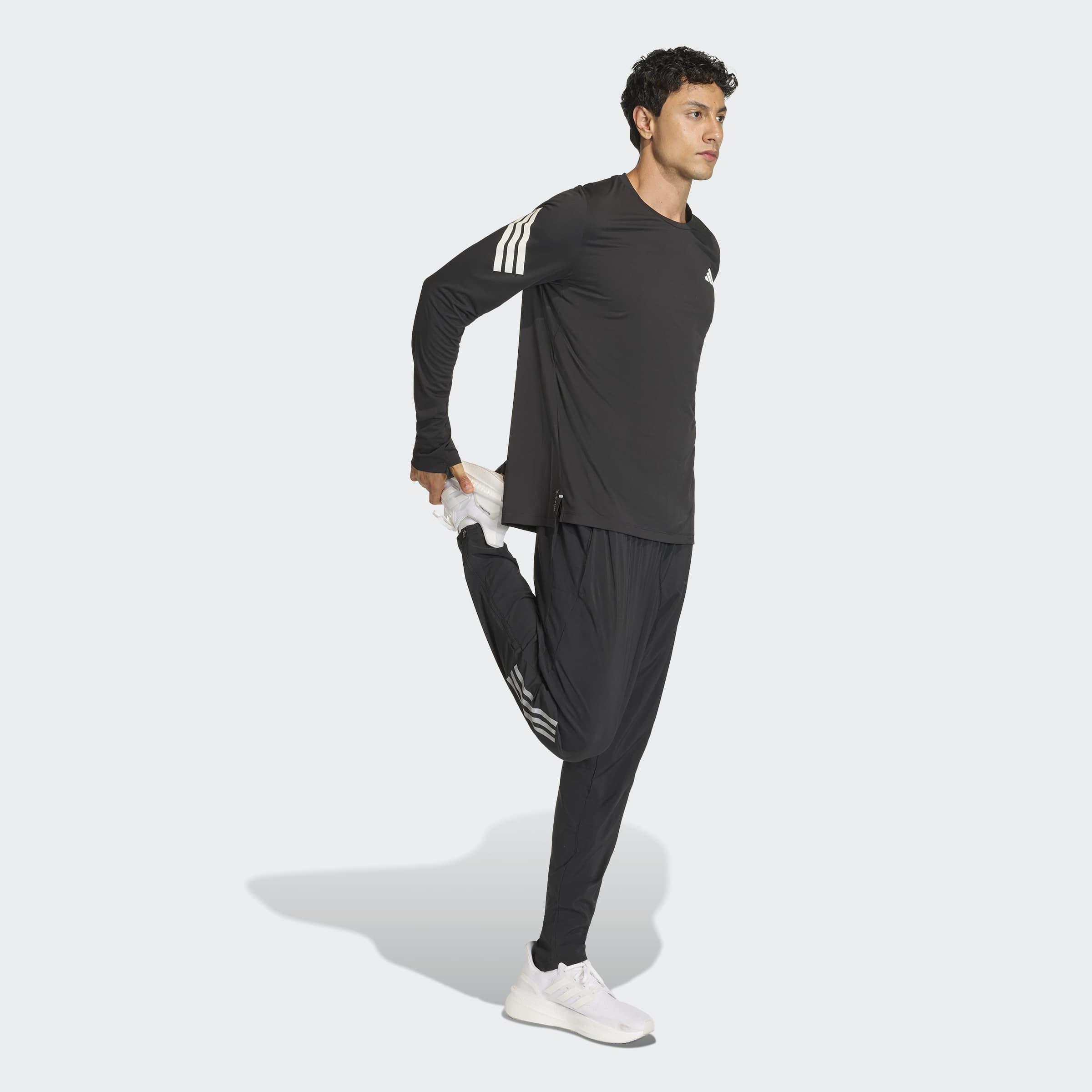 adi365 Iconic/// Running Longsleeve, Black, A701_ONE, large image number 5