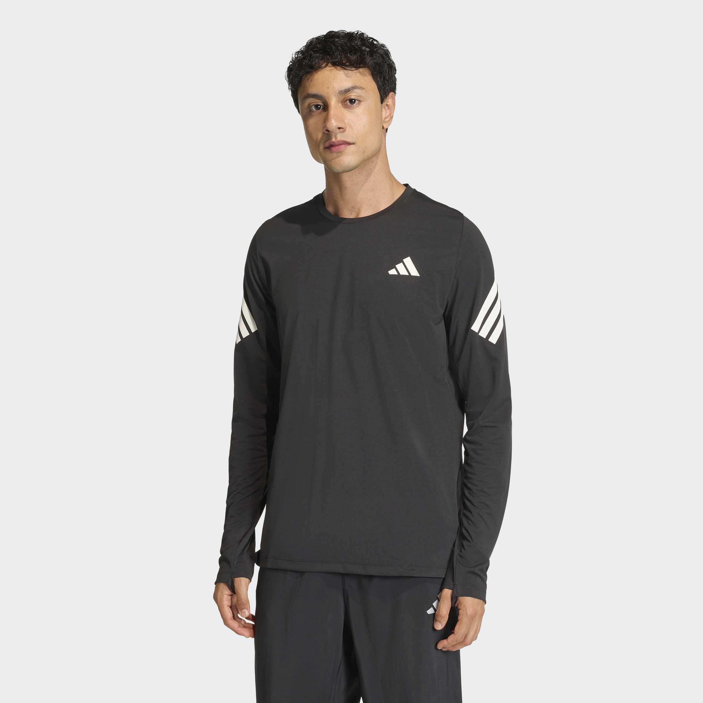 adi365 Iconic/// Running Longsleeve, Black, A701_ONE, large image number 6