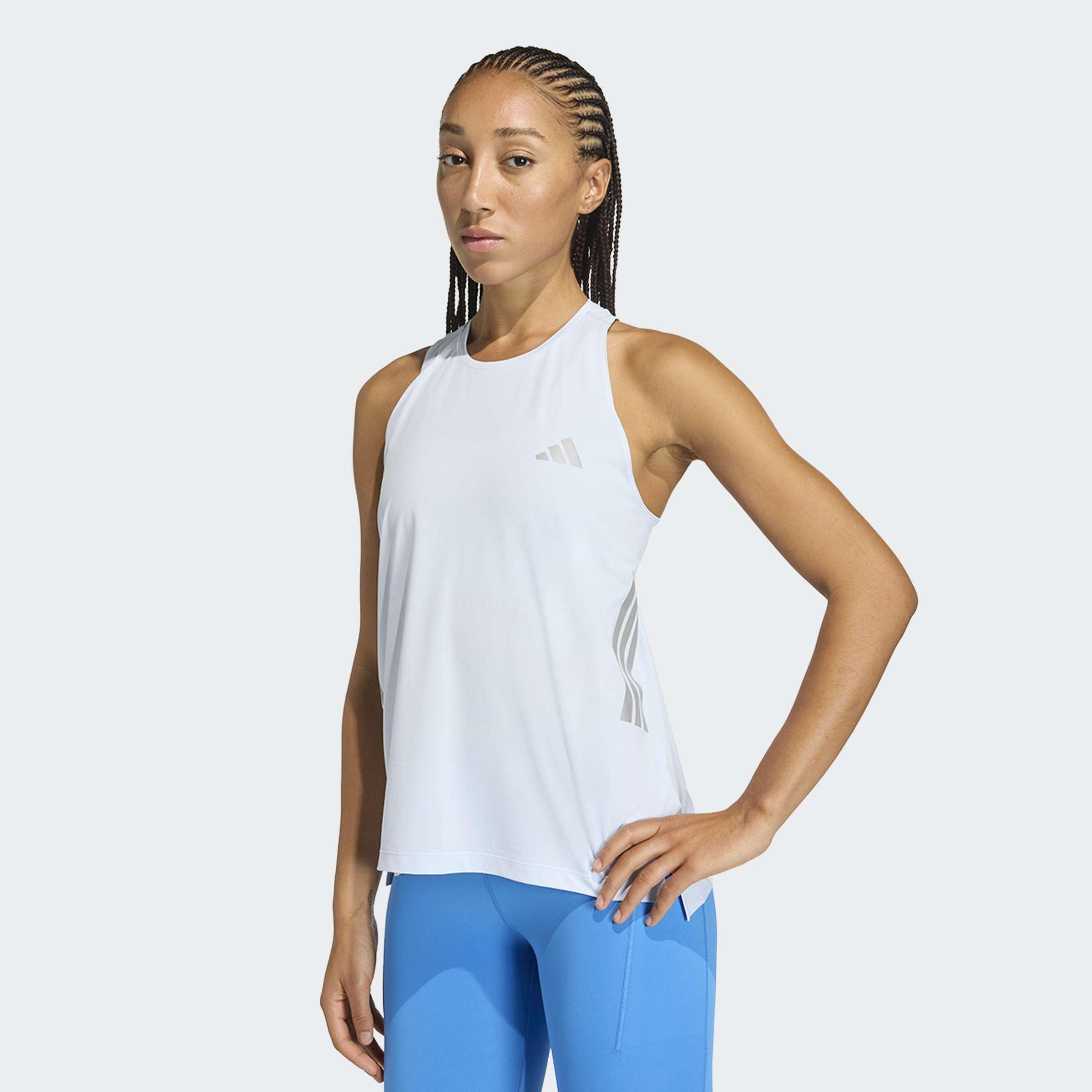 adi365 CLIMACOOL Tank Top, Blue, A701_ONE, large image number 3
