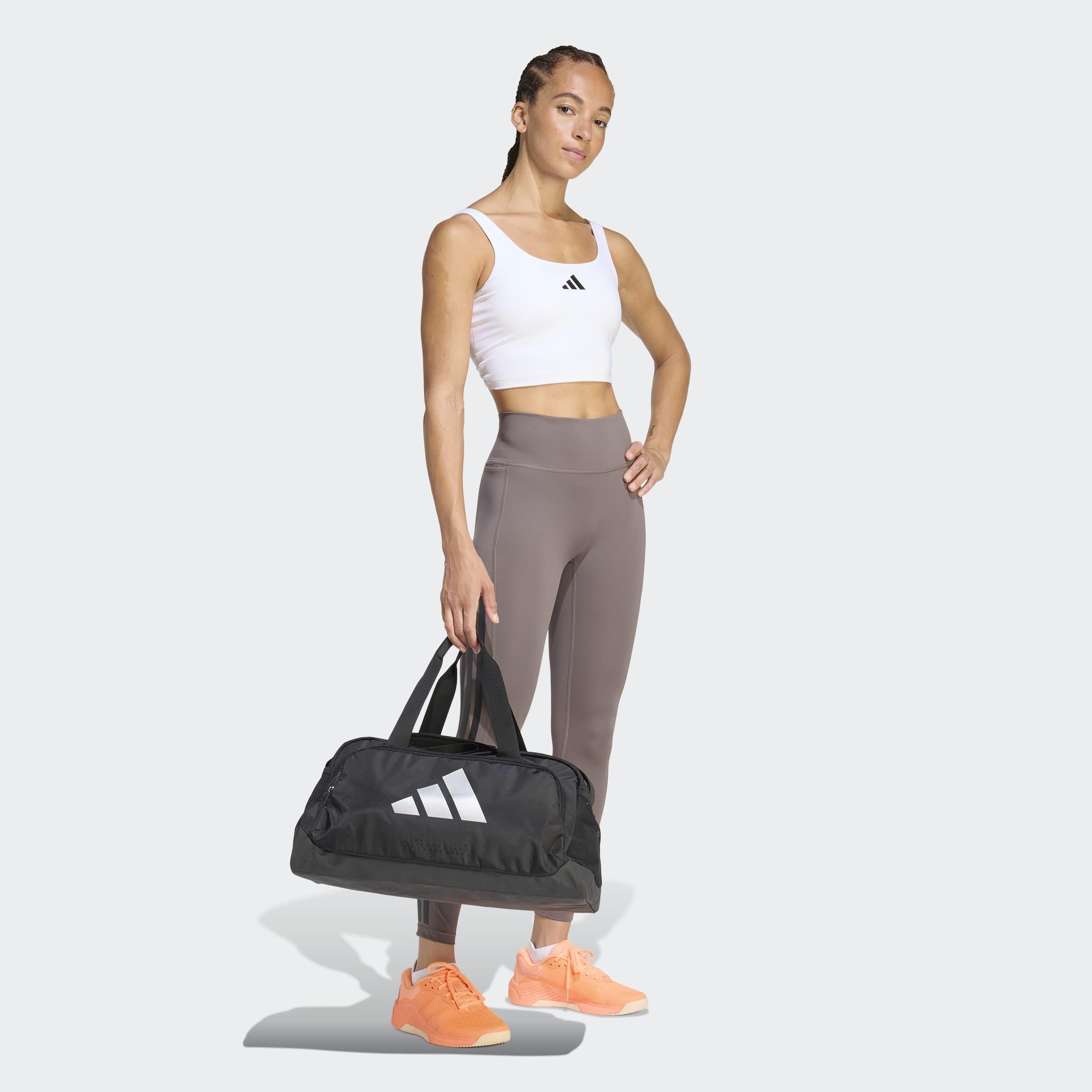 Optime Workout 3-Stripes 7/8 Leggings , Brown, A701_ONE, large image number 5