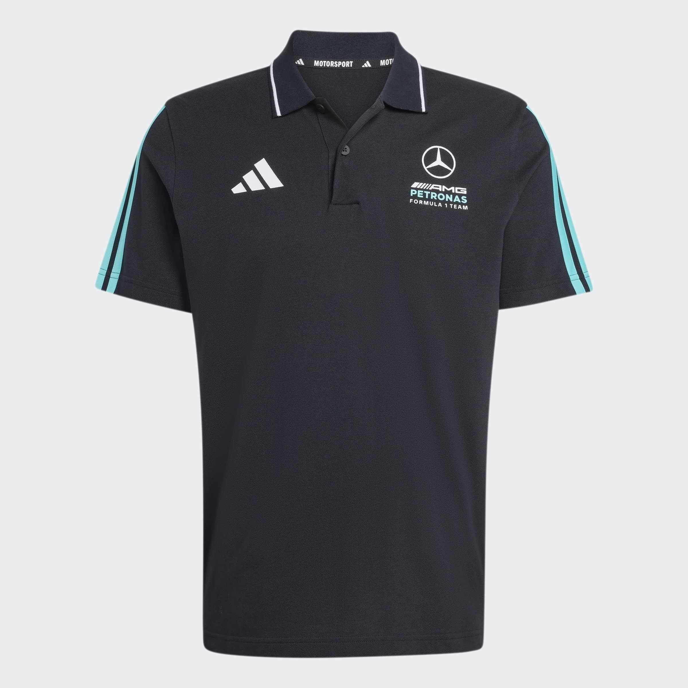 Mercedes - AMG Petronas Formula 1 Team DNA Polo Shirt, Black, A701_ONE, large image number 0