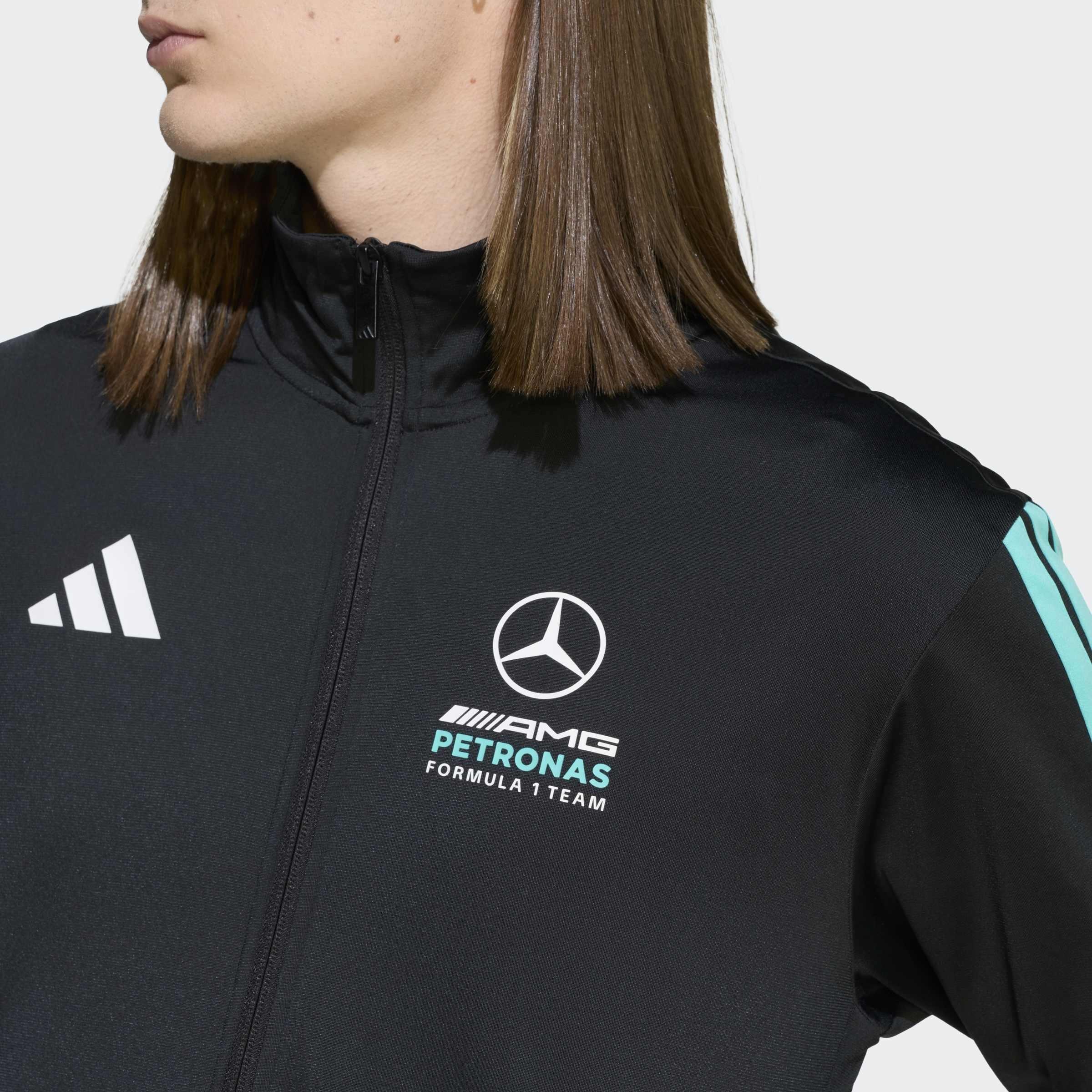 Mercedes - AMG Petronas Formula 1 Team DNA Track Top, Black, A701_ONE, large image number 2
