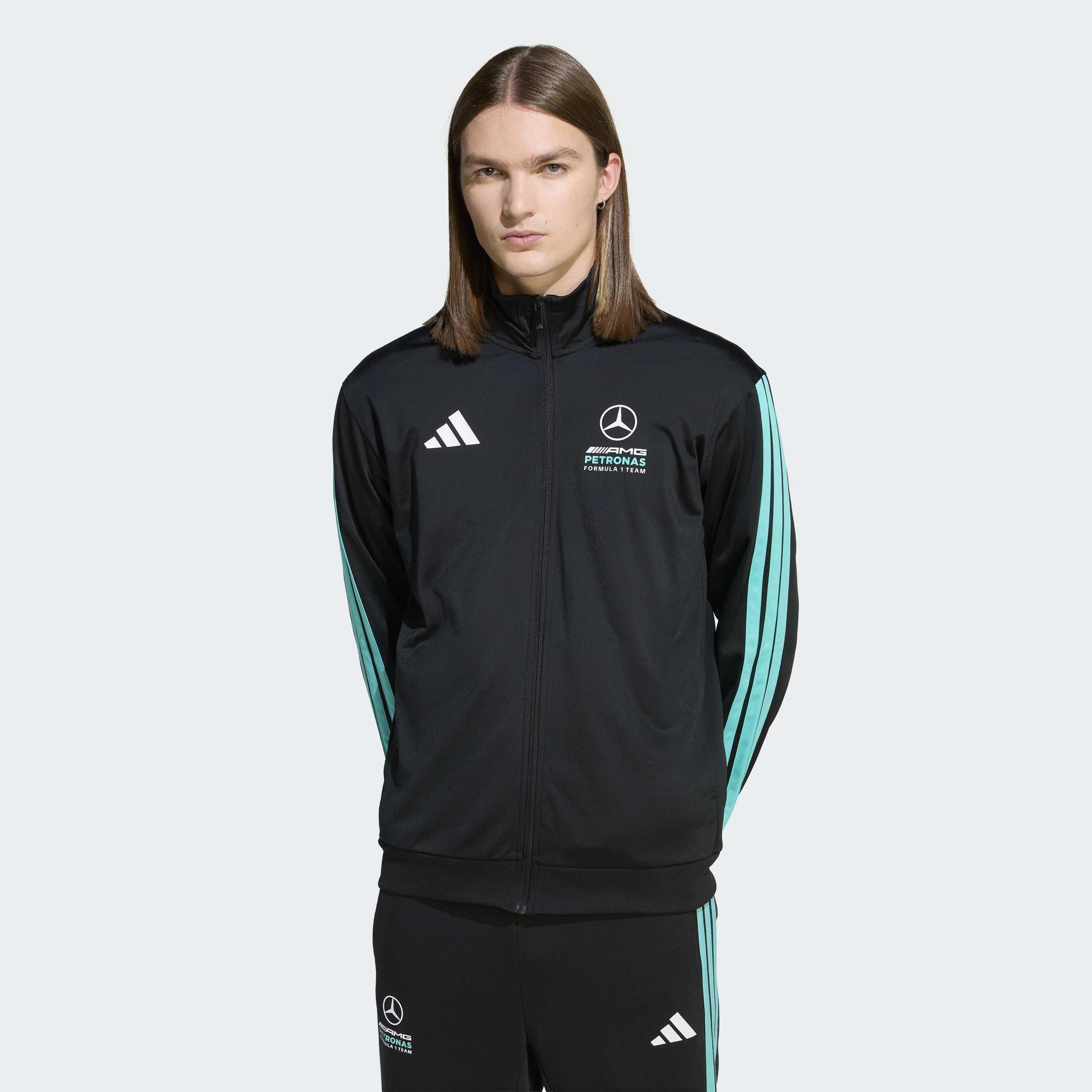Mercedes - AMG Petronas Formula 1 Team DNA Track Top, Black, A701_ONE, large image number 4