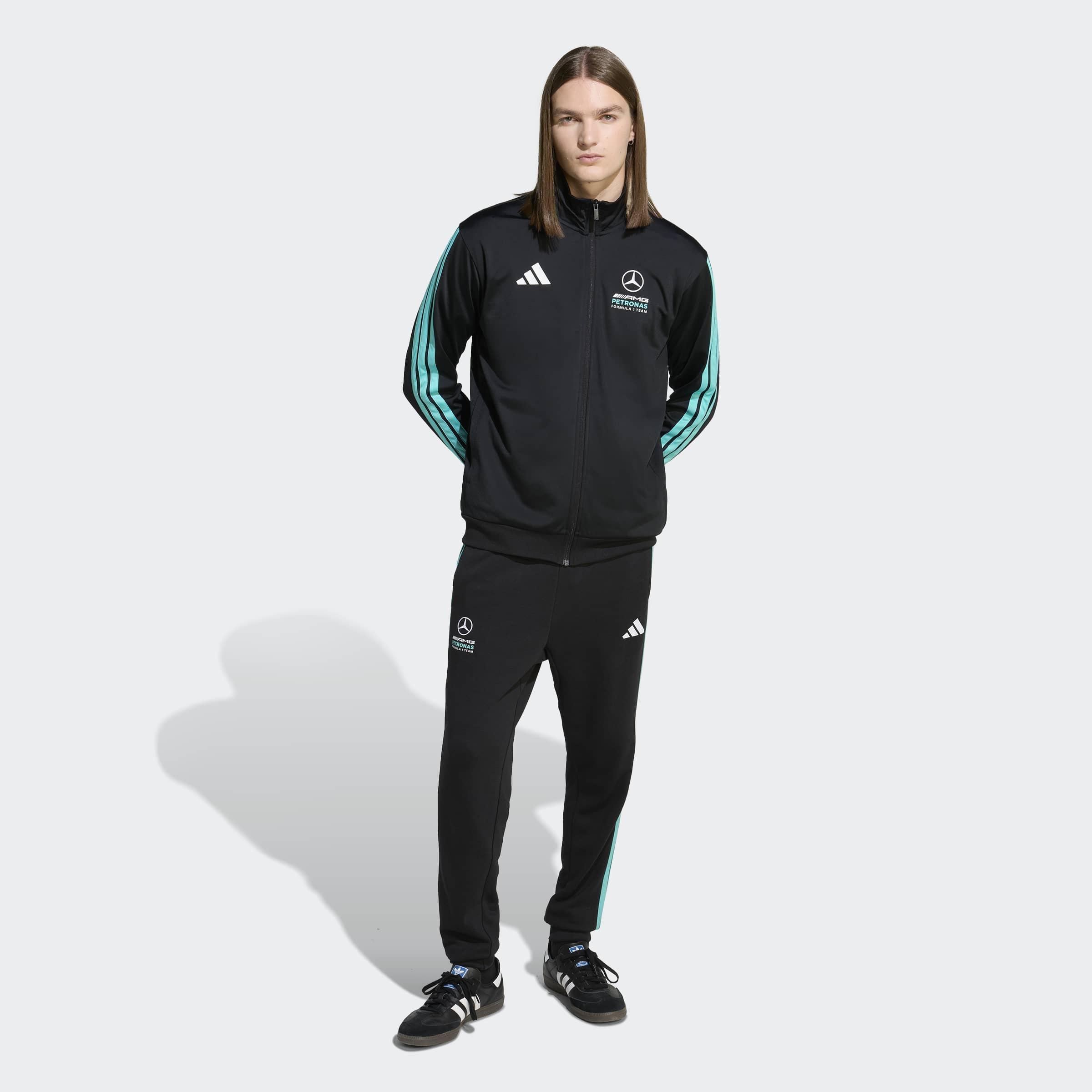 Mercedes - AMG Petronas Formula 1 Team DNA Track Top, Black, A701_ONE, large image number 6