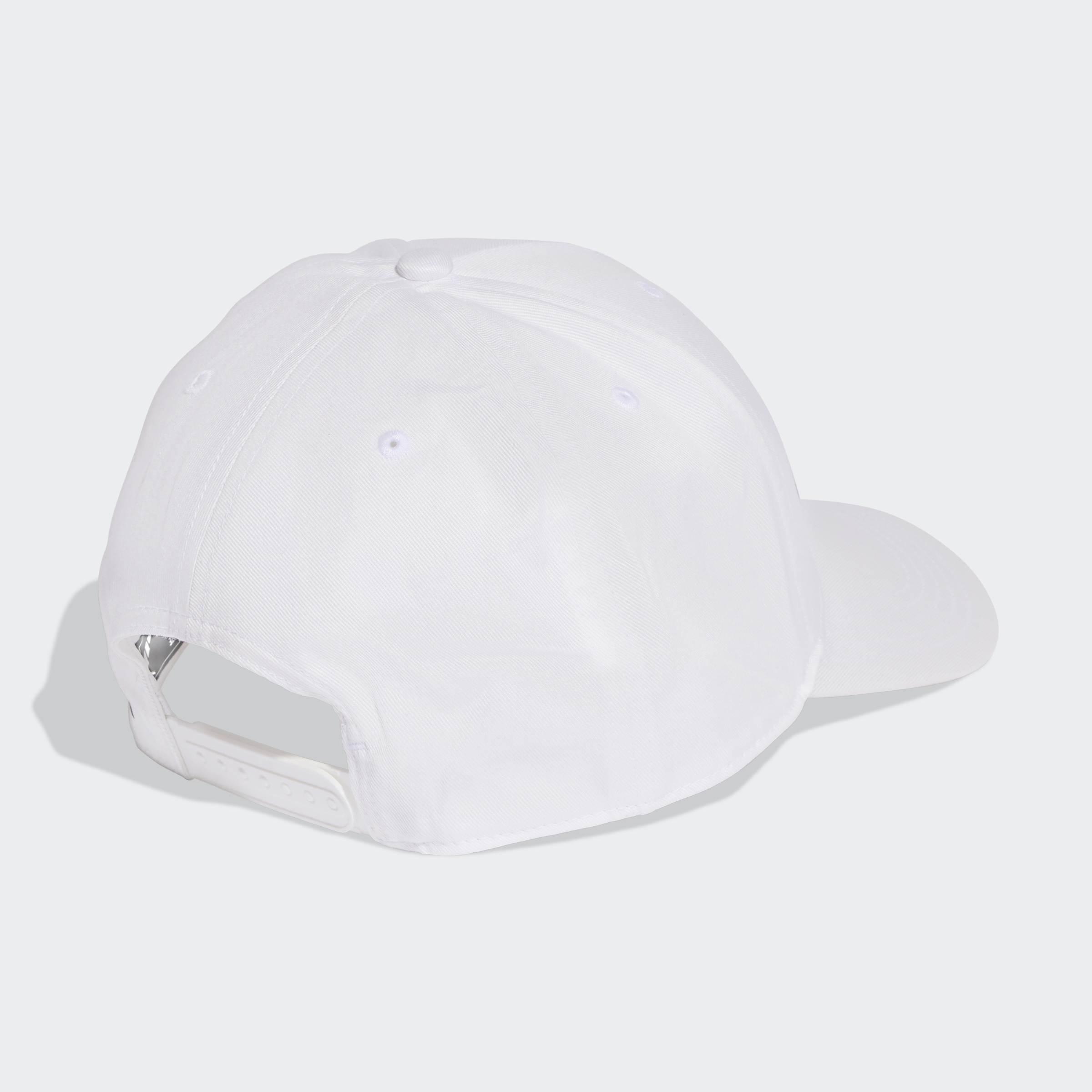 Unisex Linear Baseball Cap, White