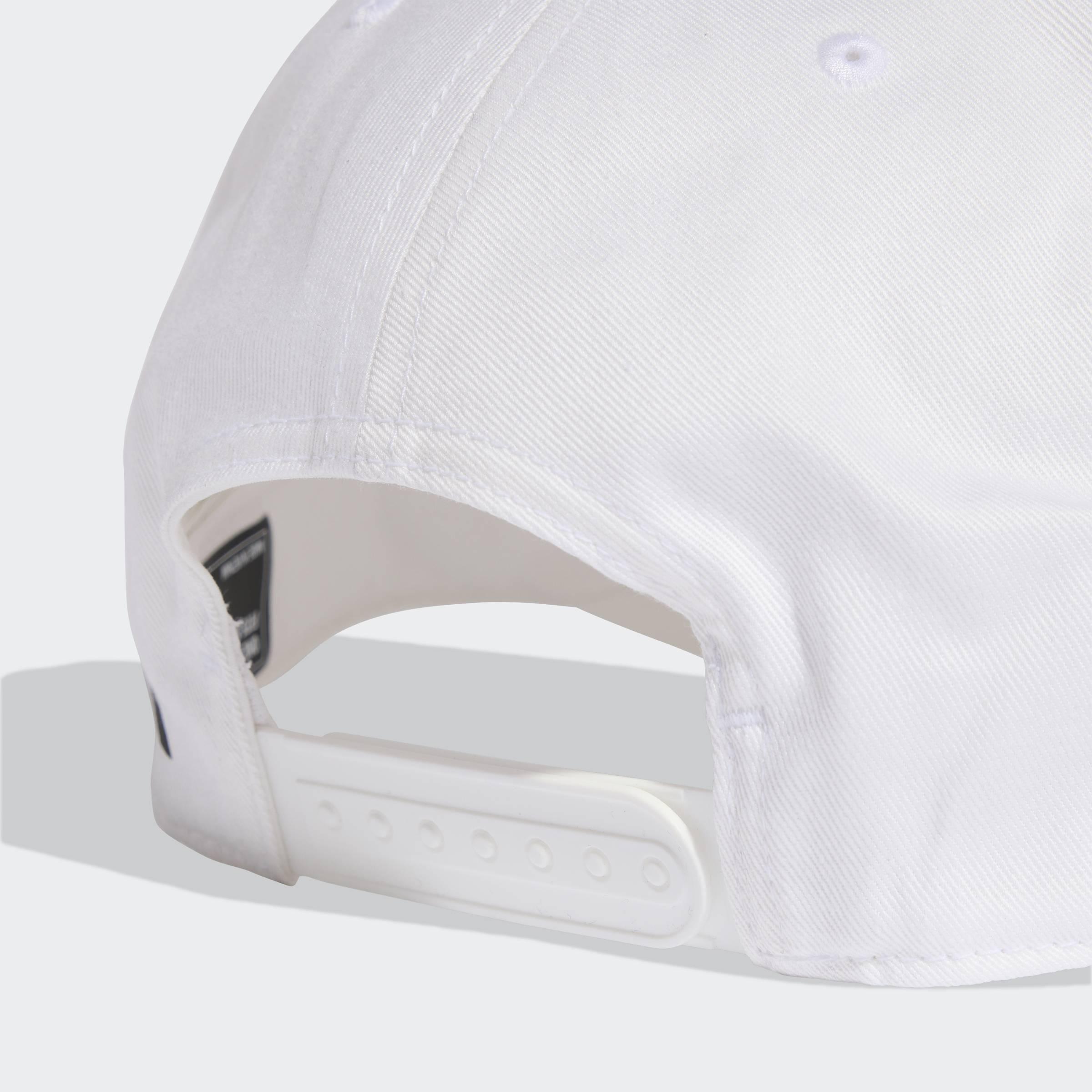 Unisex Linear Baseball Cap, White, A701_ONE, large image number 2