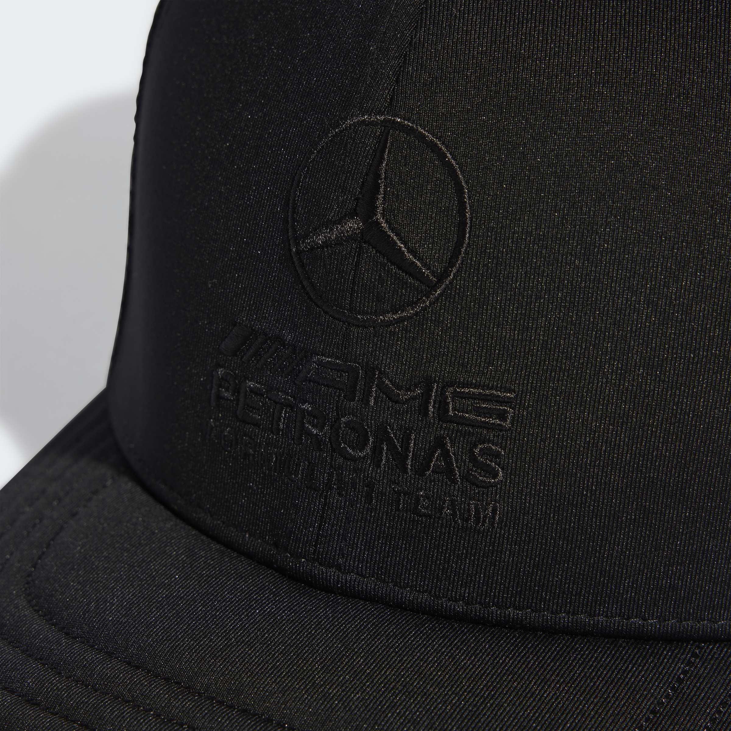 Unisex Mercedes - Amg Petronas Formula 1 Team Night Trucker Cap, Black, A701_ONE, large image number 2