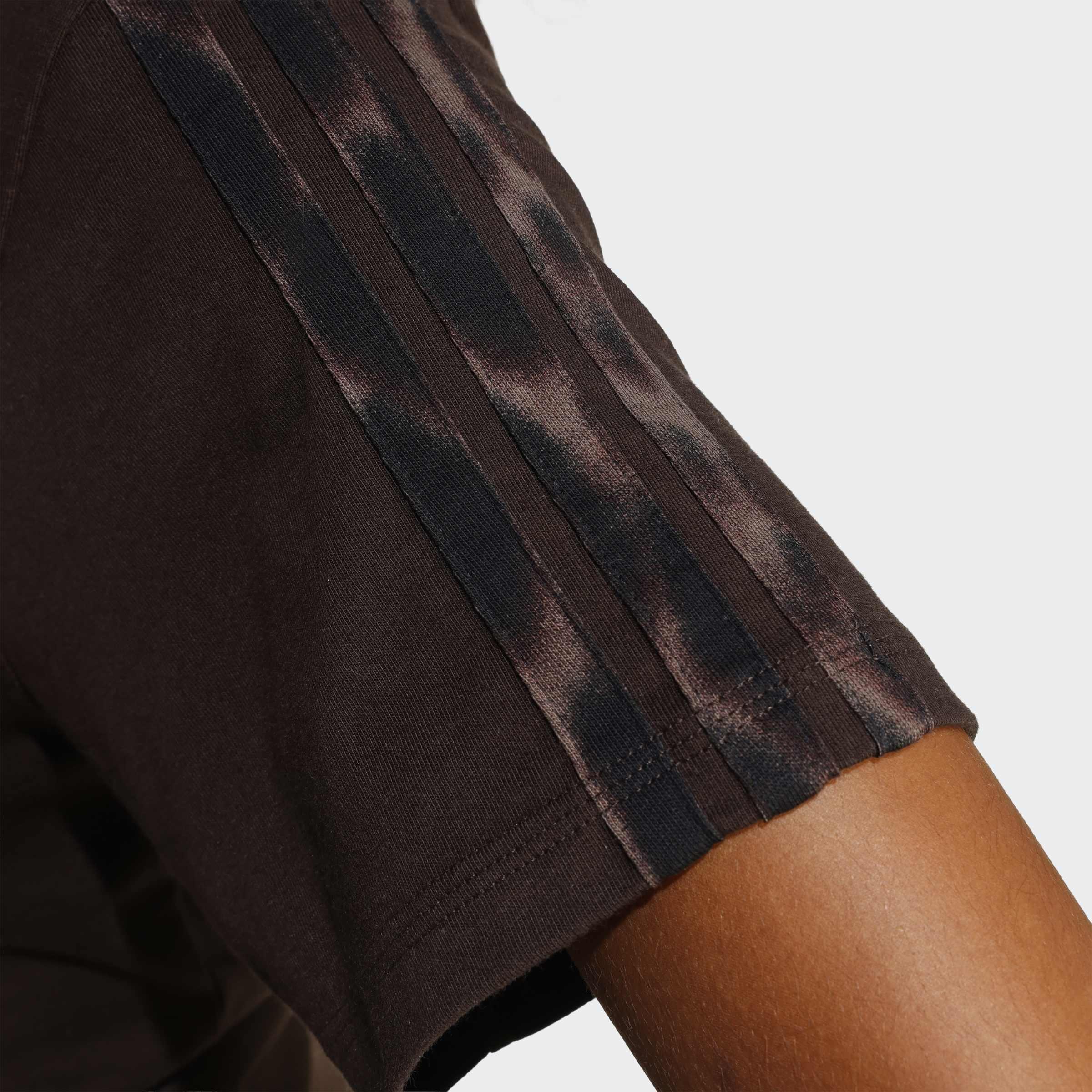 Seasonal Essentials Leopard Print T-Shirt with 3-Stripes, Brown, A701_ONE, large image number 2