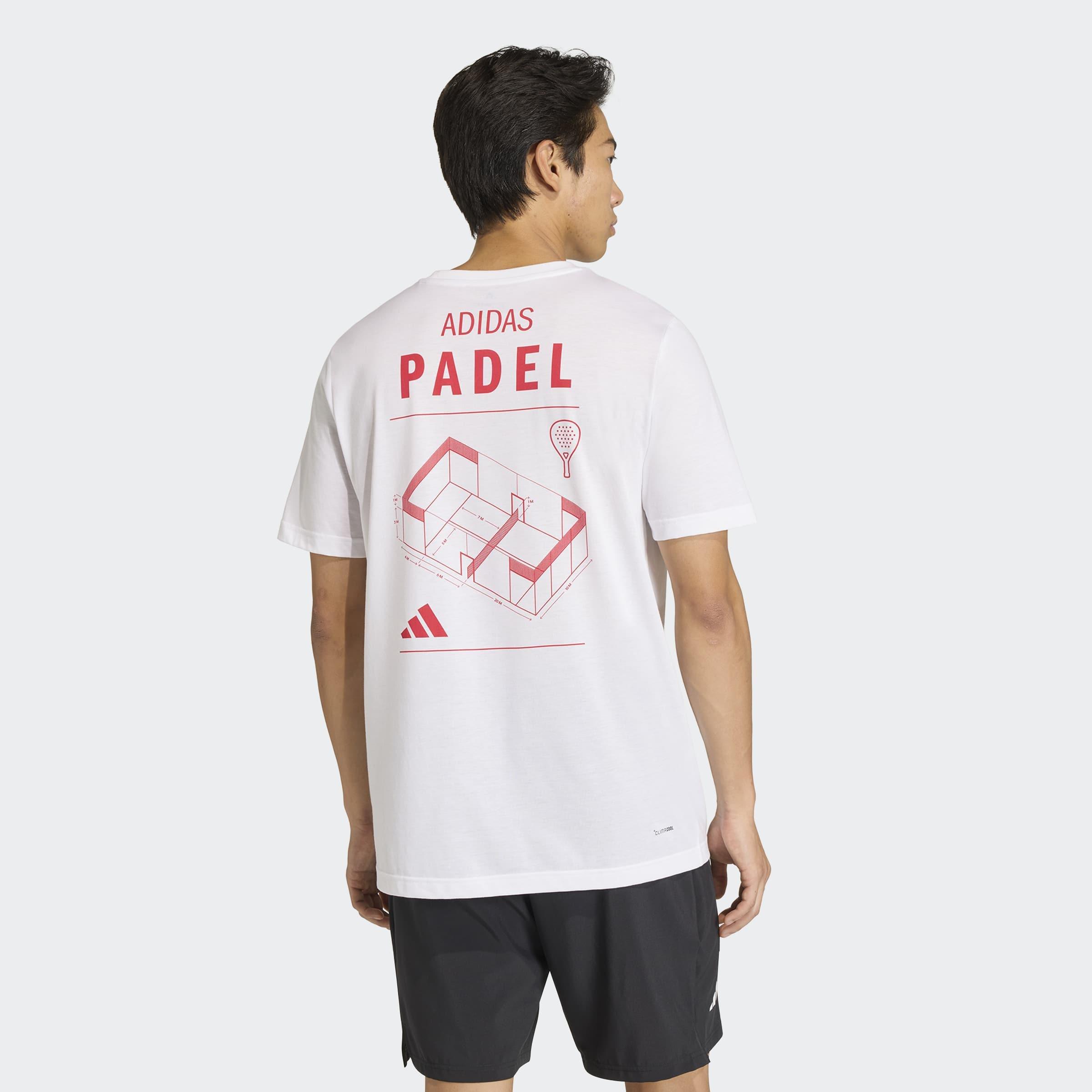 Padel Category Graphic T-Shirt, White