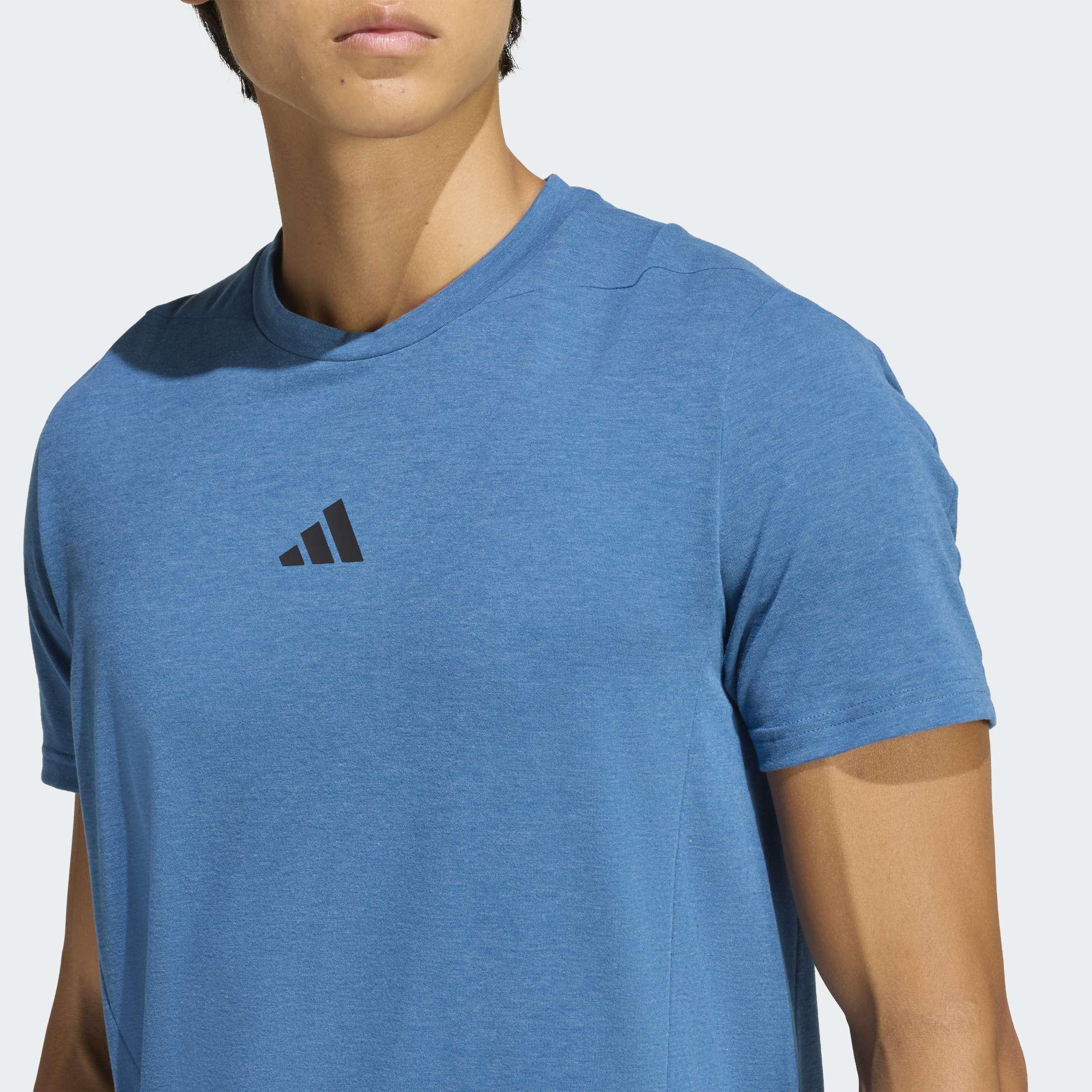 Designed For Training Workout T-Shirt, Blue, A701_ONE, large image number 2