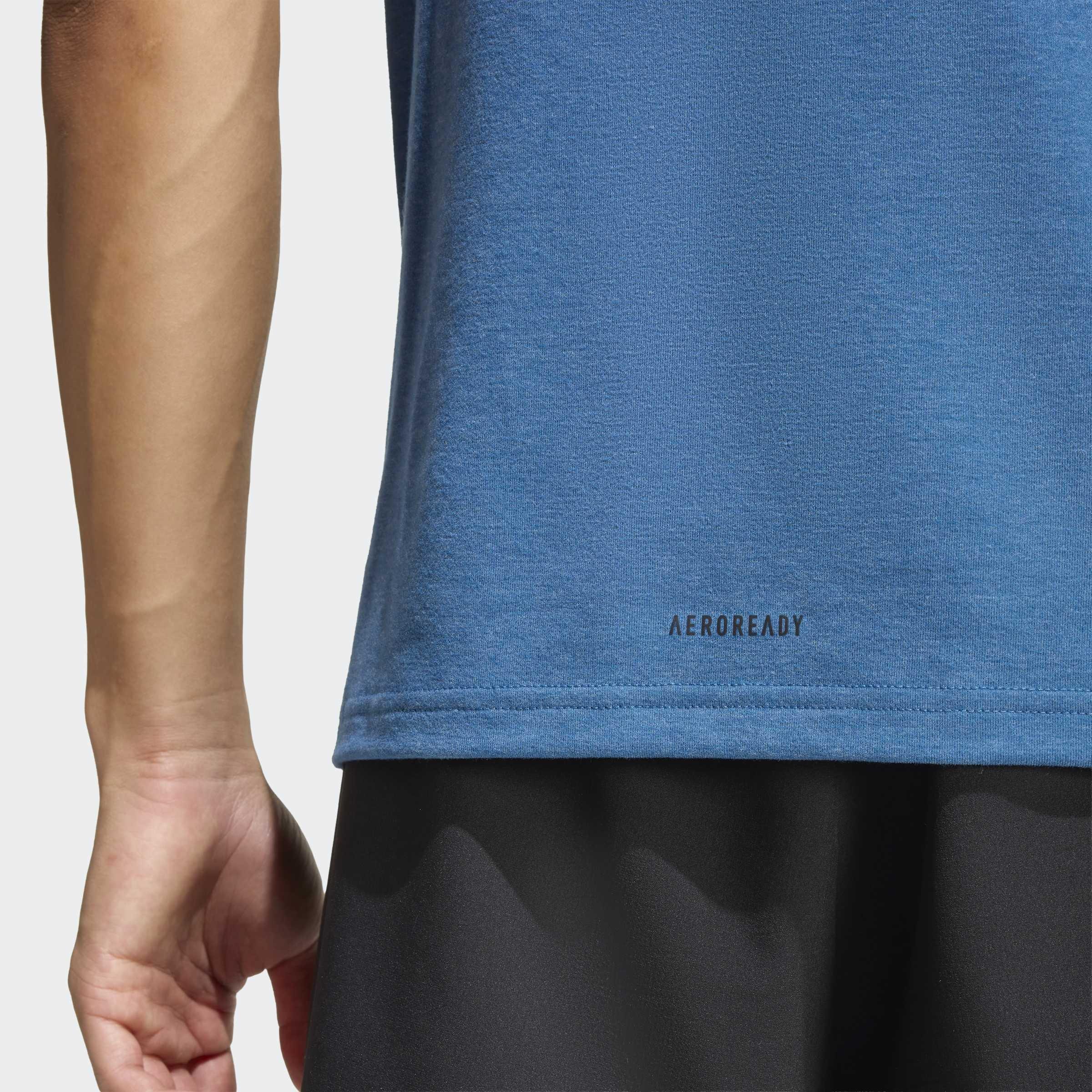 Designed For Training Workout T-Shirt, Blue, A701_ONE, large image number 3