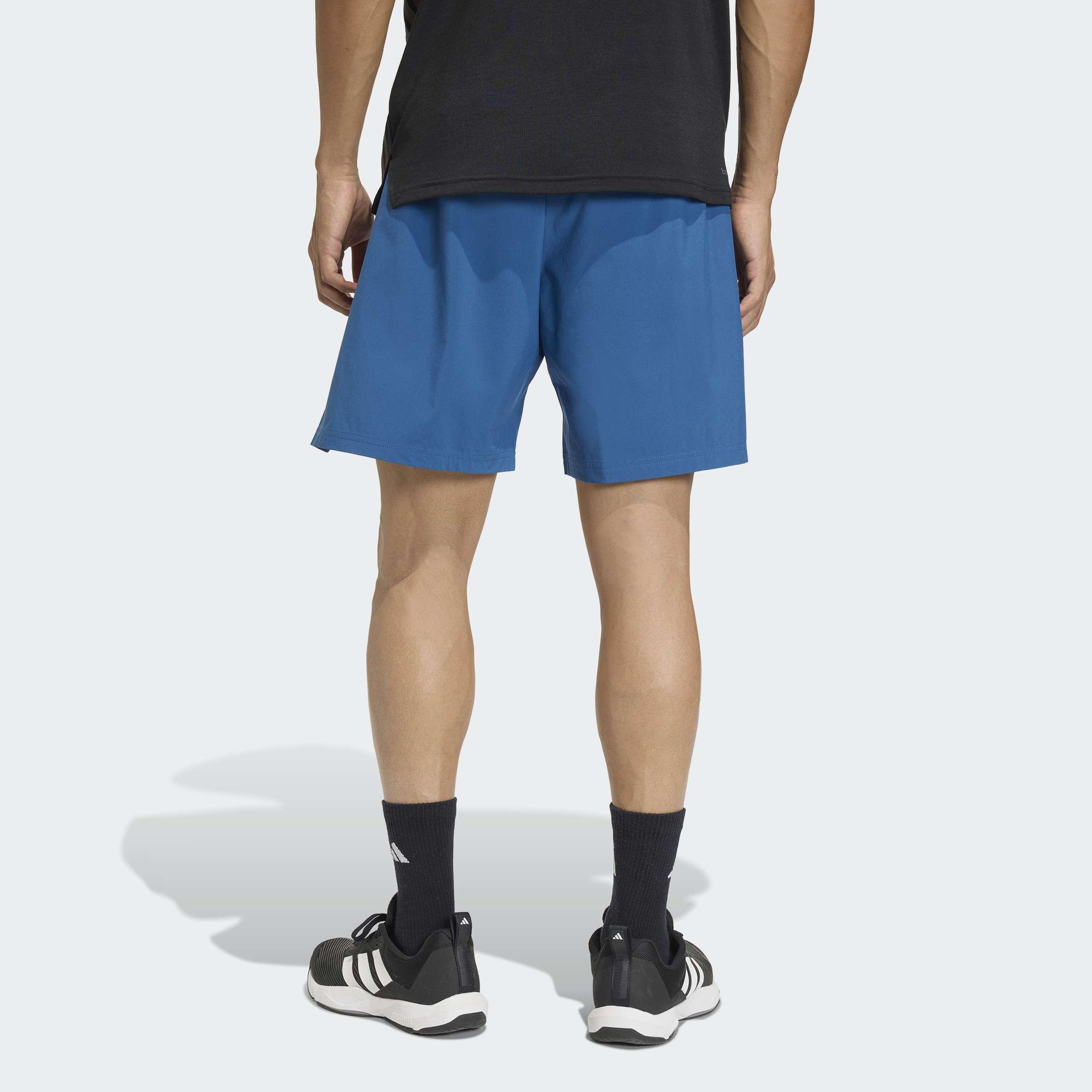 Designed For Training Workout Shorts, Blue, A701_ONE, large image number 1