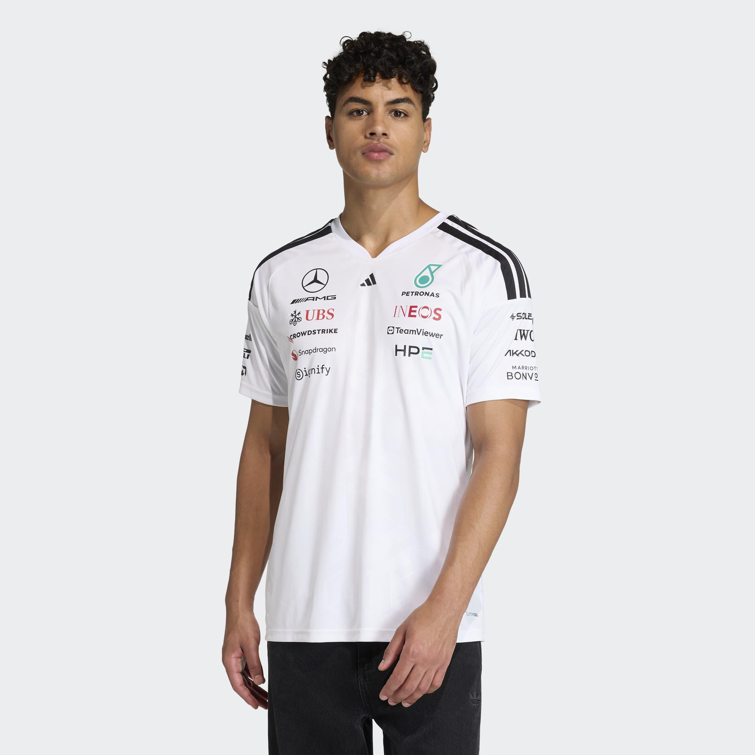 Mercedes - AMG Petronas Formula 1 Team Driver Jersey, White, A701_ONE, large image number 5